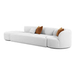 TOV Furniture Fickle 3 Piece Chaise Modular Sofa