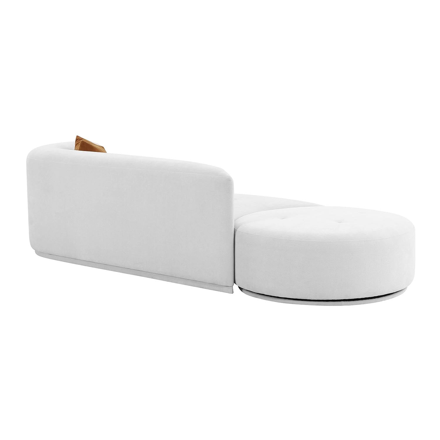 TOV Furniture Fickle 2 Piece Chaise Modular RAF Sofa