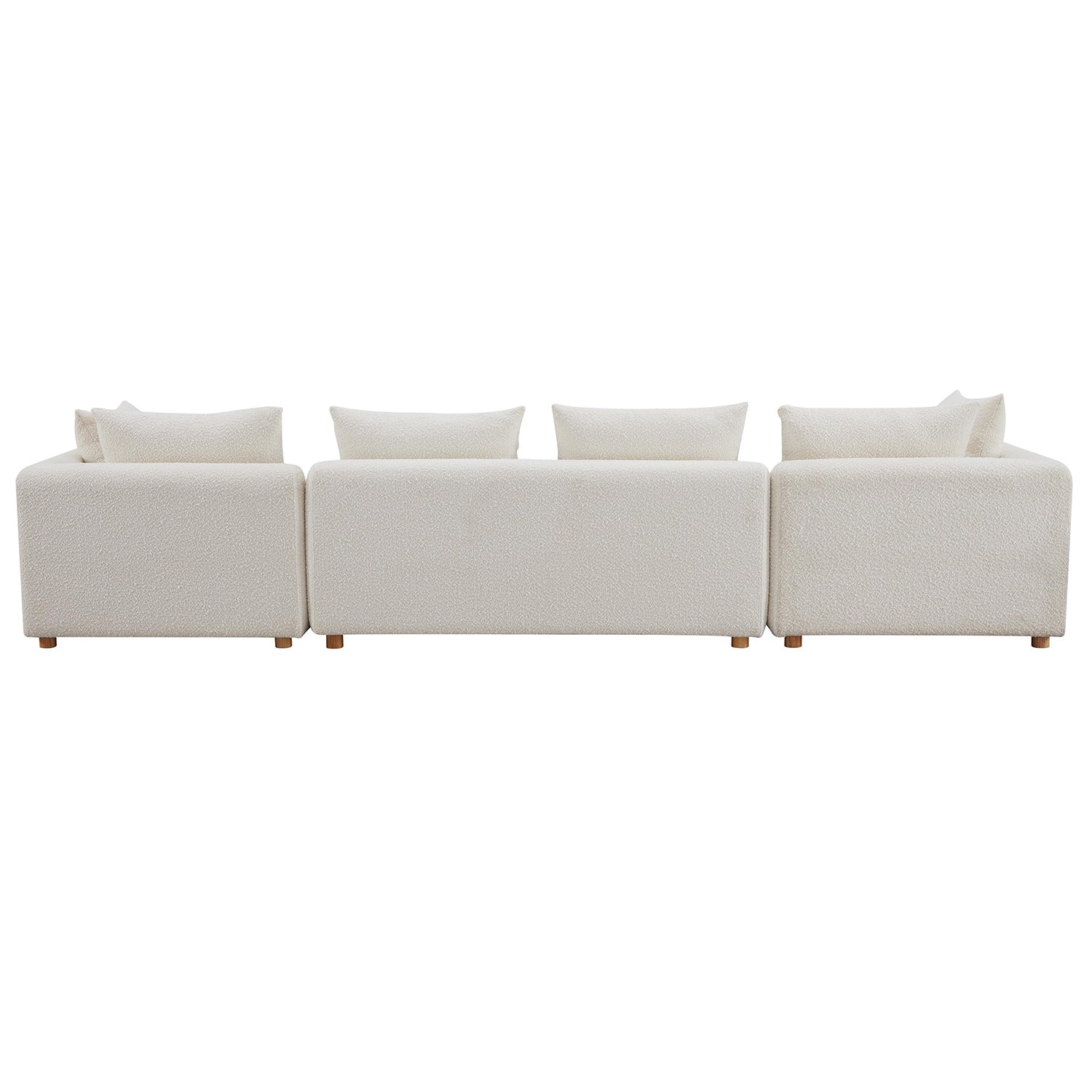 TOV Furniture Hangover Boucle Long Sofa