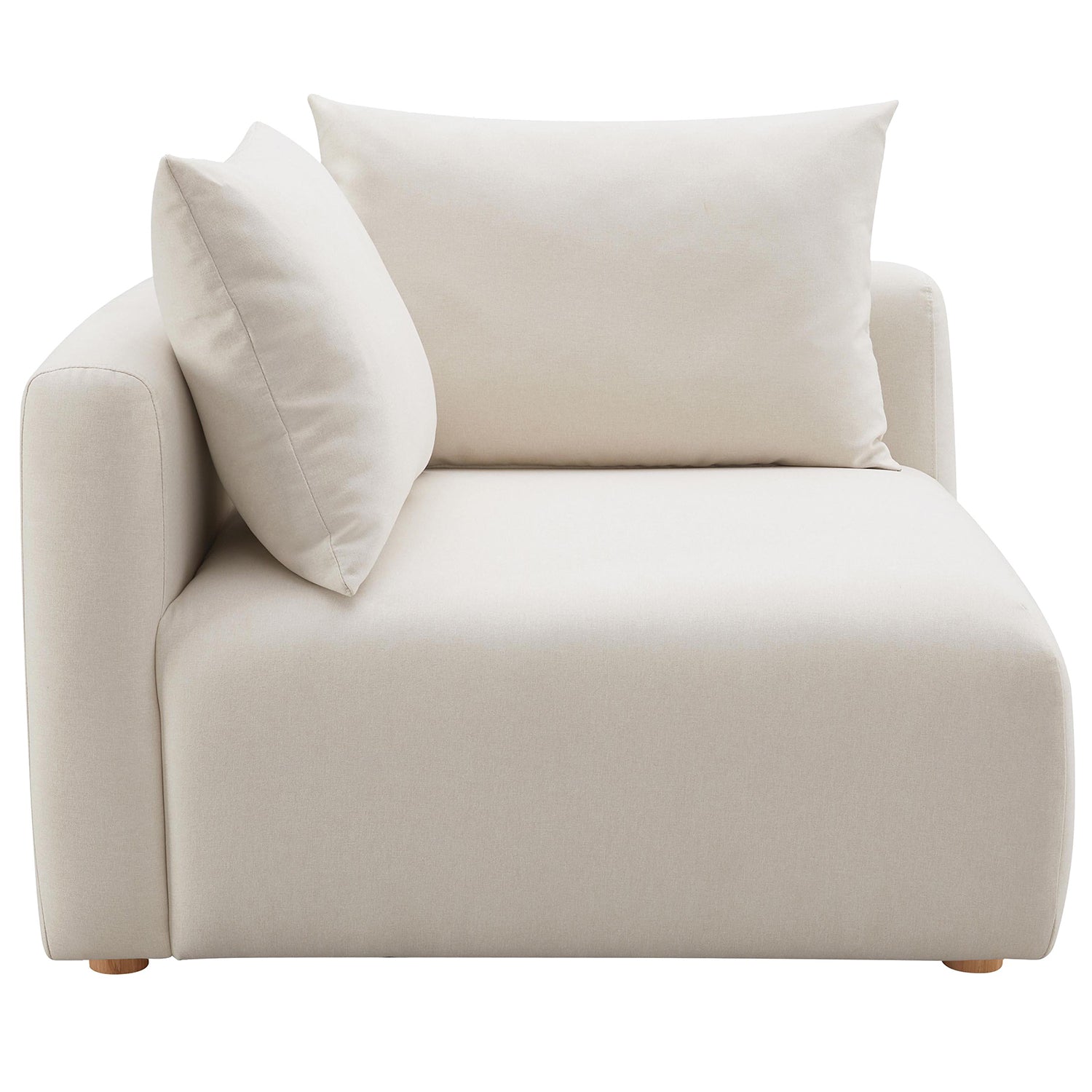 TOV Furniture Hangover Linen Modular Corner Chair