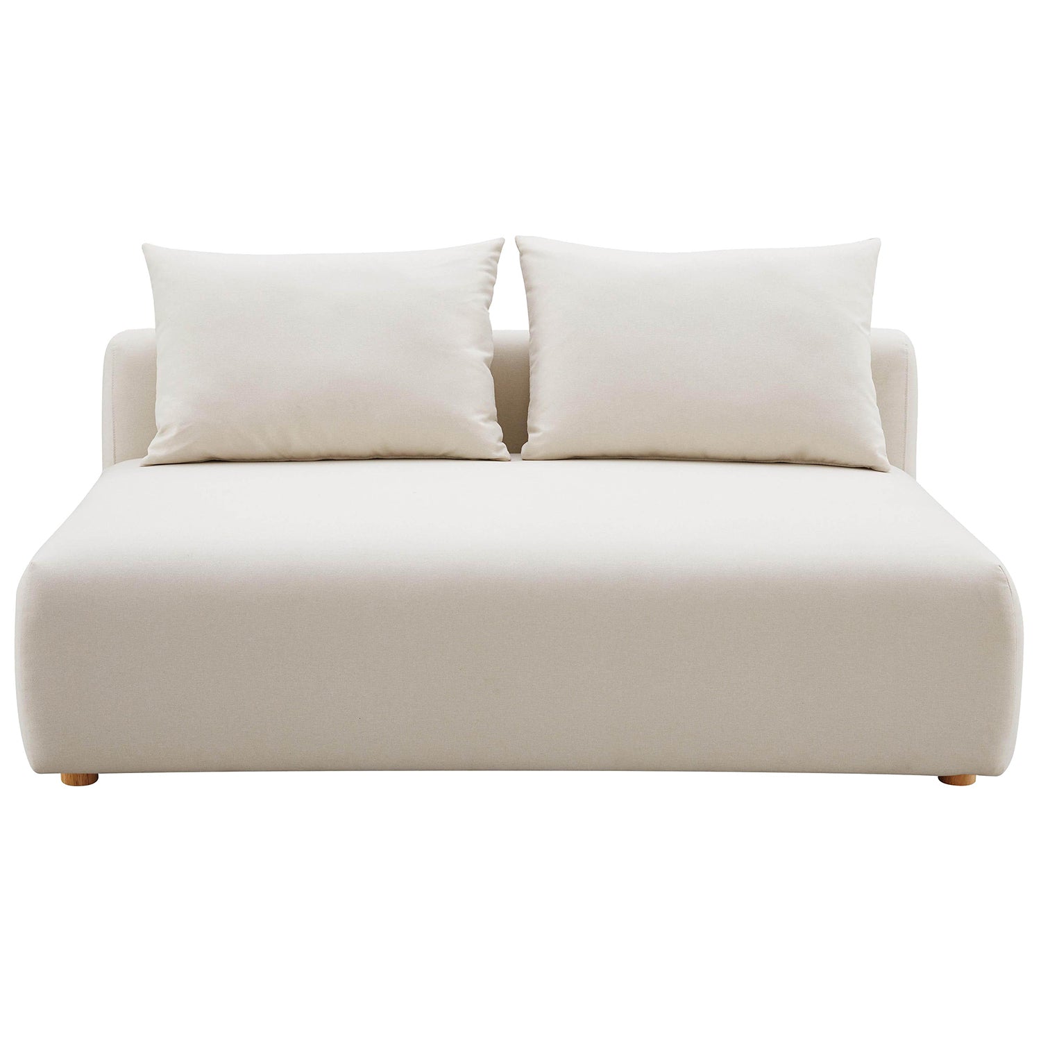 TOV Furniture Hangover Linen Modular Loveseat