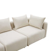 TOV Furniture Hangover Linen 4 Piece Modular Sectional