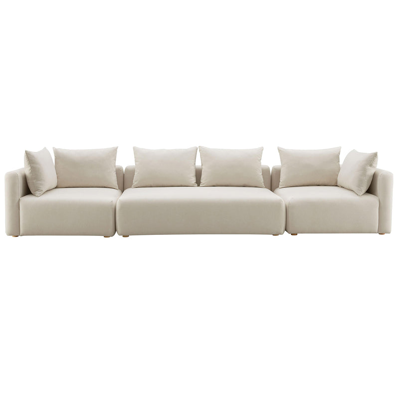 TOV Furniture Hangover Linen Long Sofa