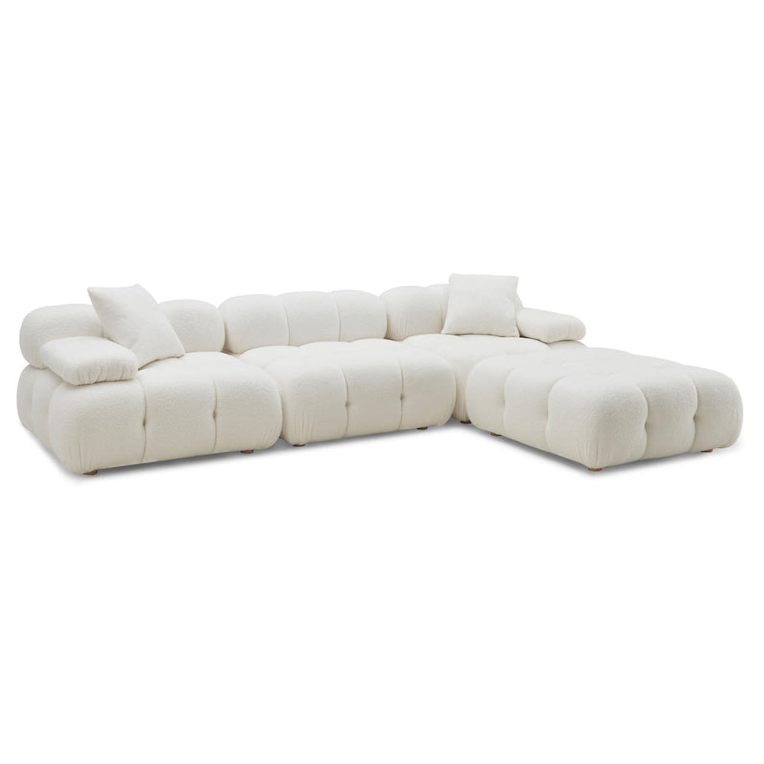 TOV Furniture Calliope 4-piece Modular Sectional Sofa