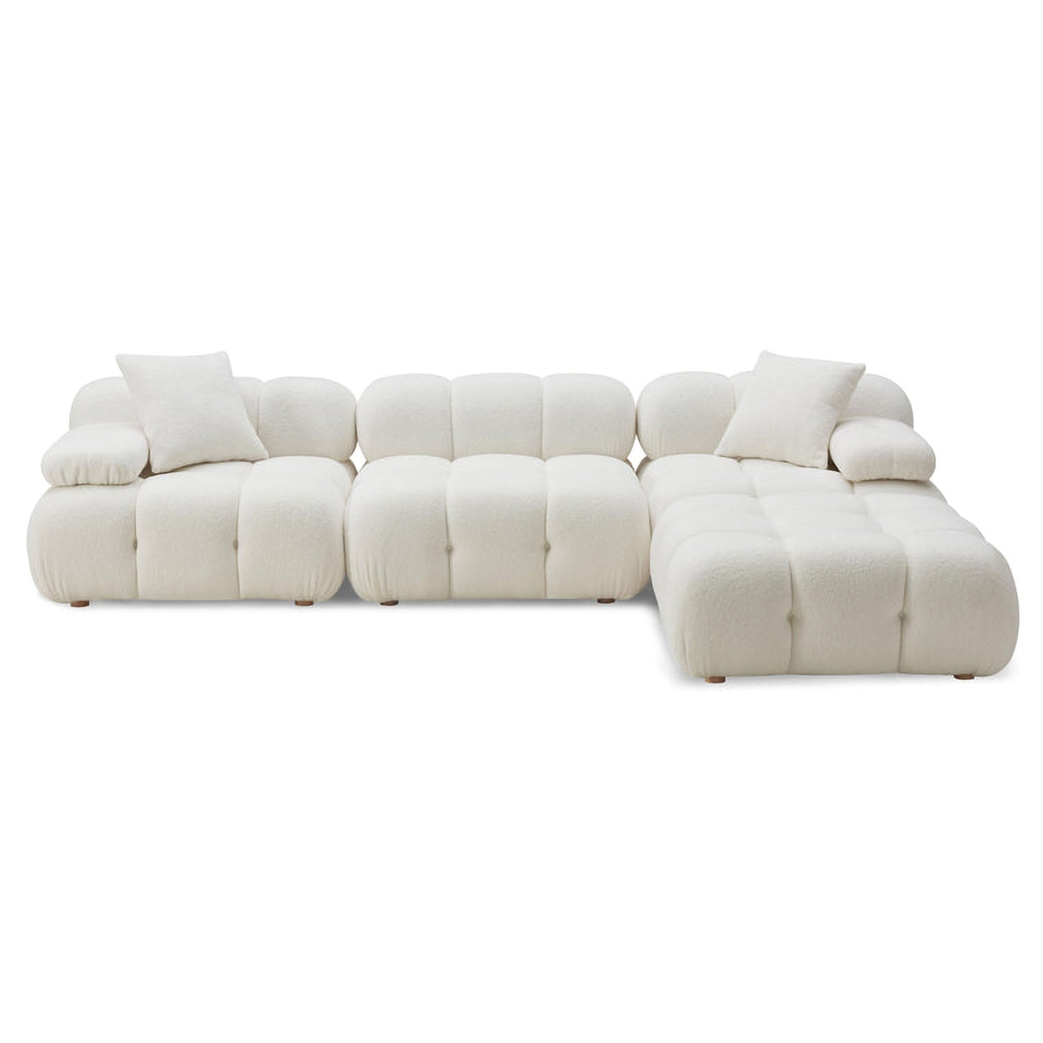 TOV Furniture Calliope 4-piece Modular Sectional Sofa
