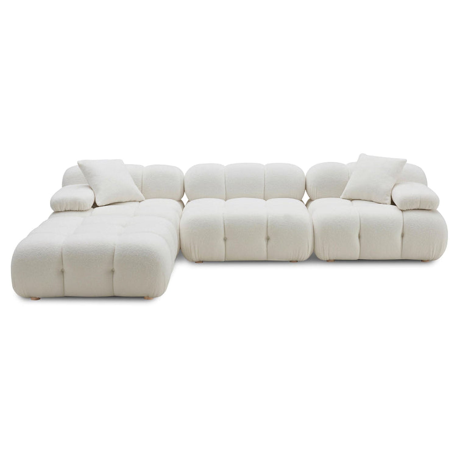 TOV Furniture Calliope 4-piece Modular Sectional Sofa
