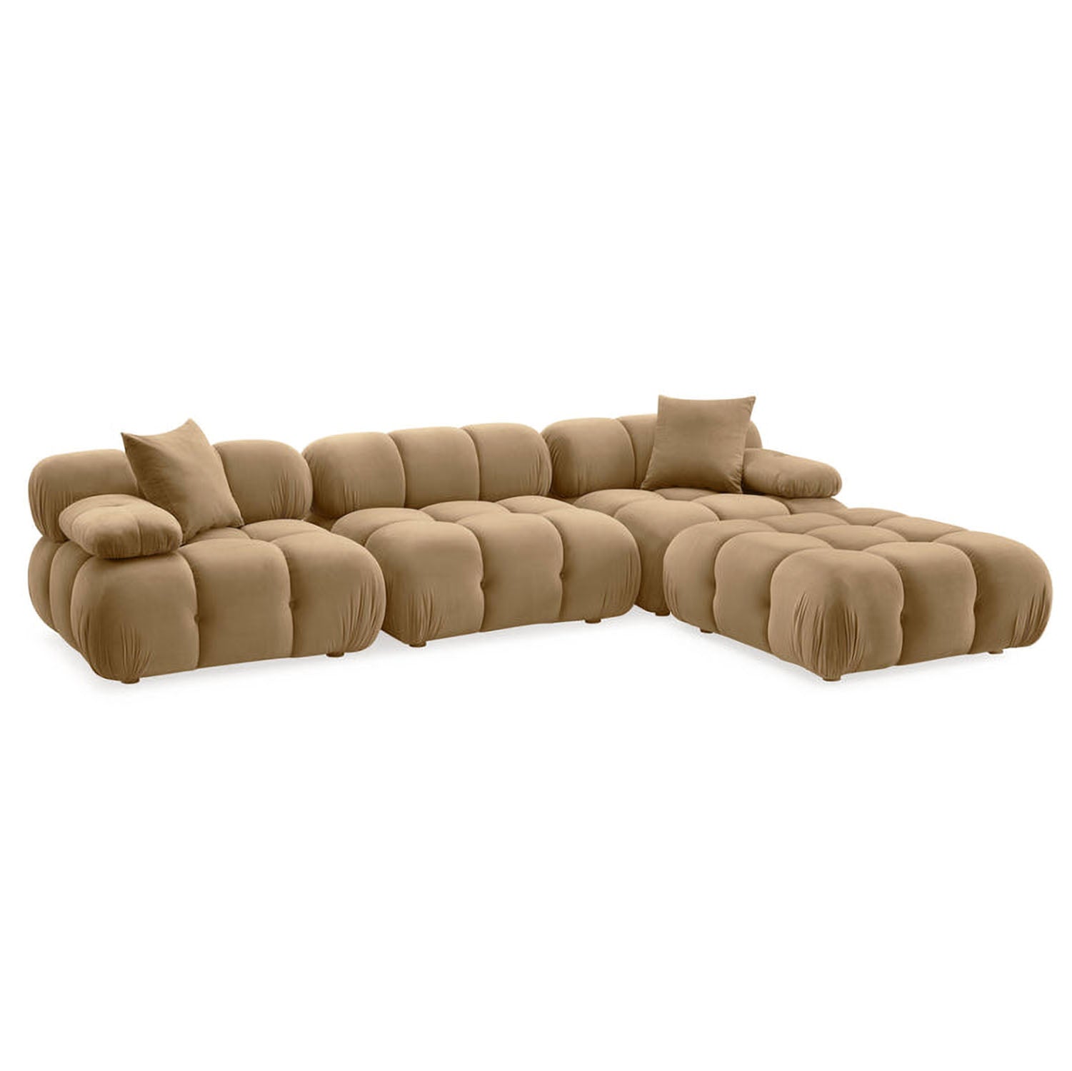 TOV Furniture Calliope 4-piece Modular Sectional Sofa