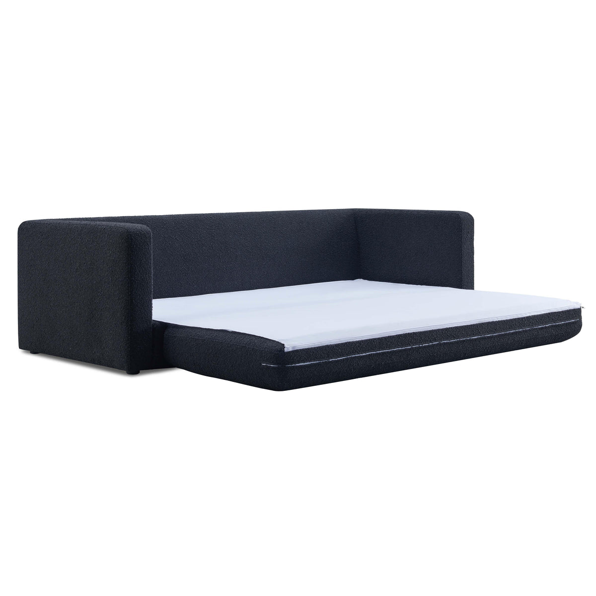 TOV Furniture Ryan Black Performance Boucle Sleeper Sofa