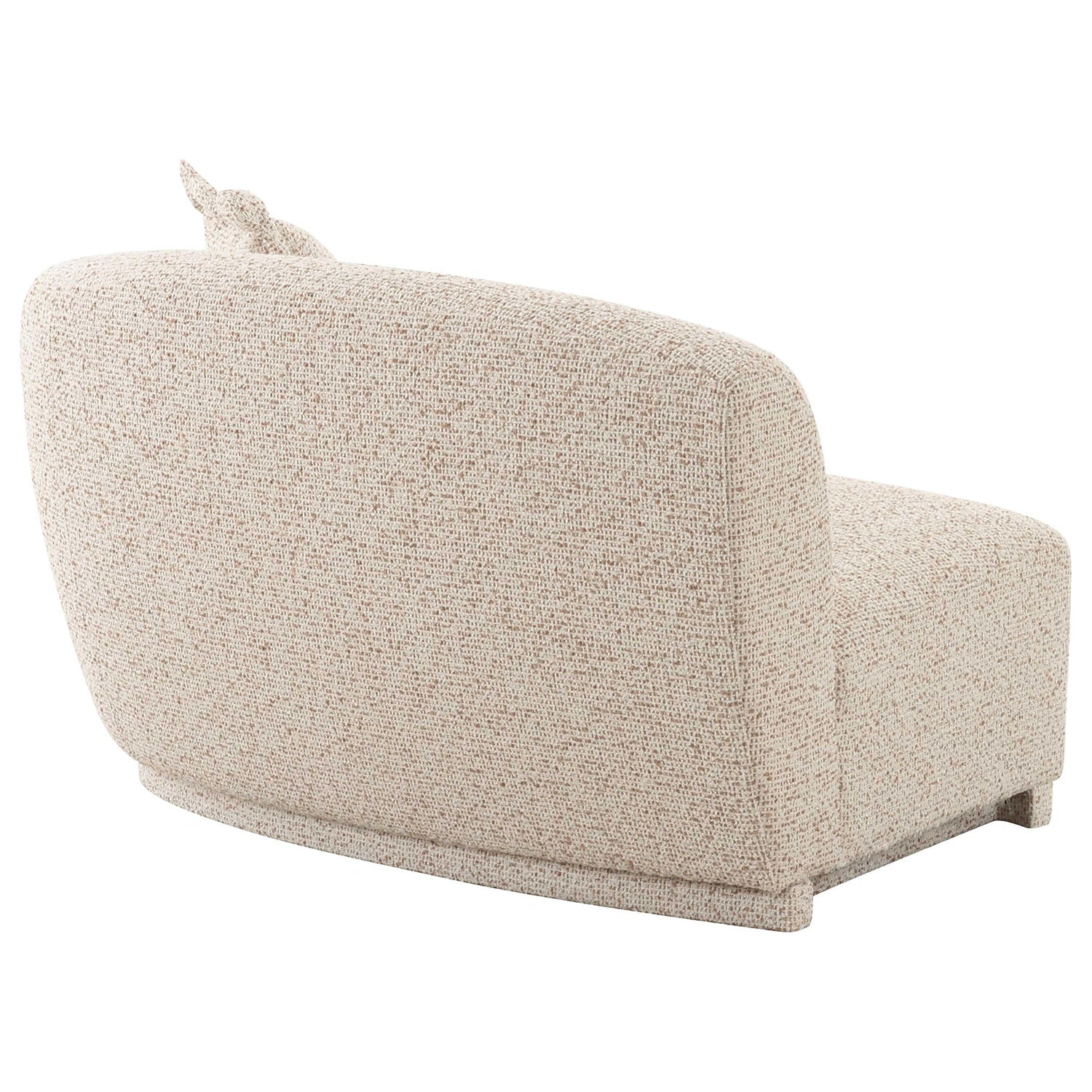 TOV Furniture Marion Two-Tone Textured Boucle Loveseat