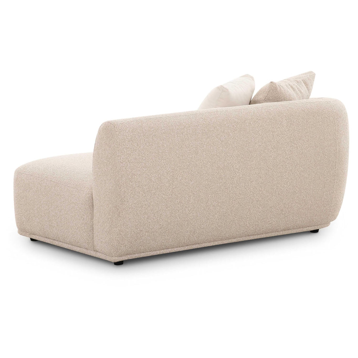 TOV Furniture Sylvie Cream Boucle Arm Chair 2-Seater