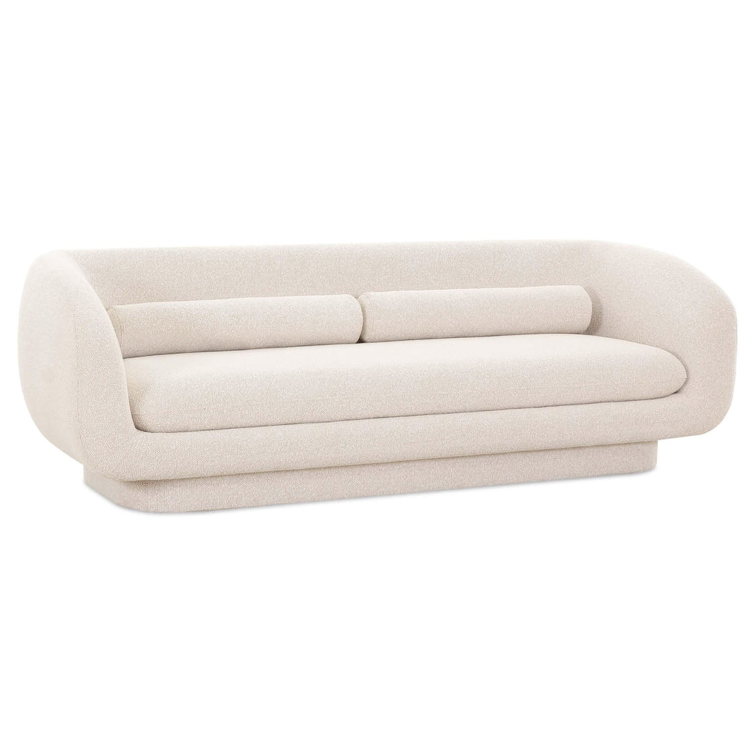 TOV Furniture Simone Cream Boucle Sofa