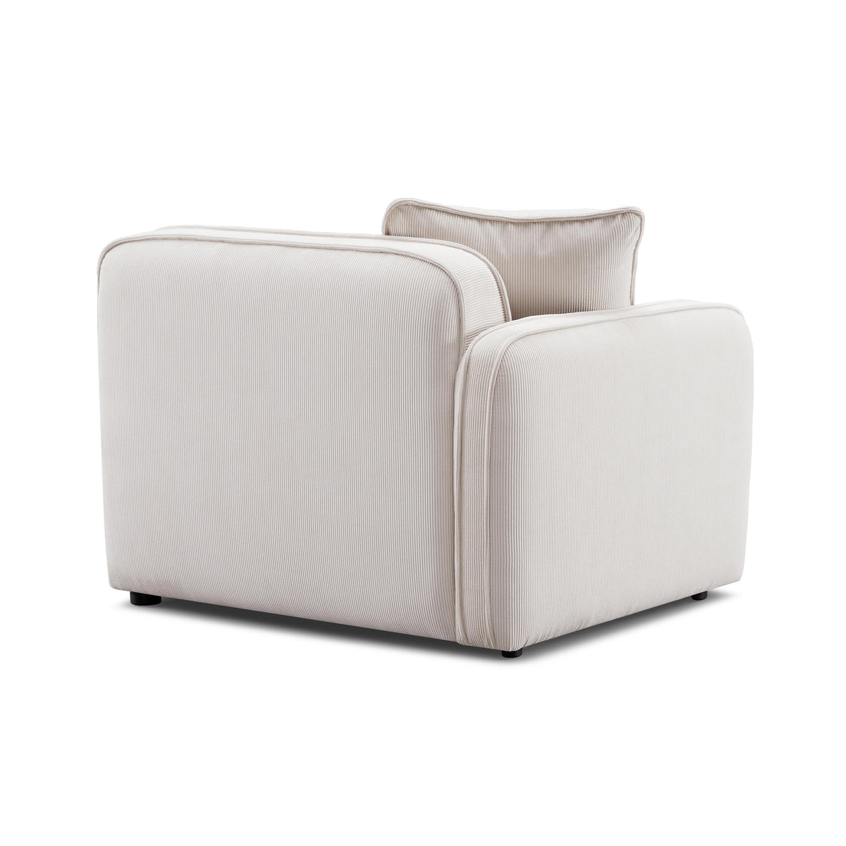 TOV Furniture Travie Performance Corduroy Velvet LAF Corner Chair
