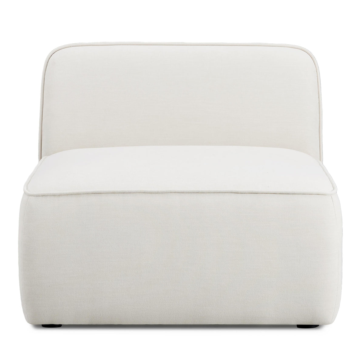 TOV Furniture Travie Sand Upcycled Performance Linen Armless Chair
