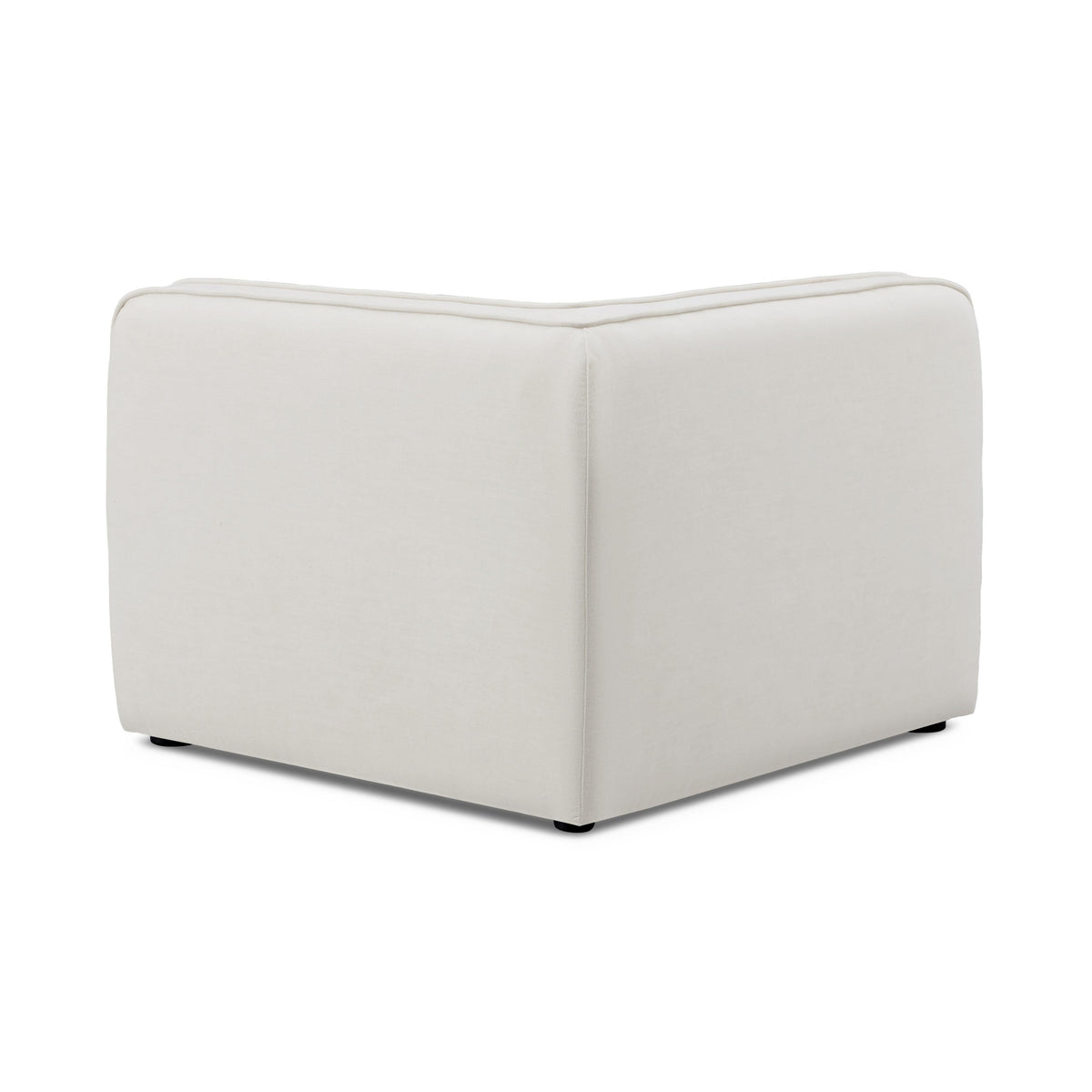 TOV Furniture Travie Sand Upcycled Performance Linen Corner Chair