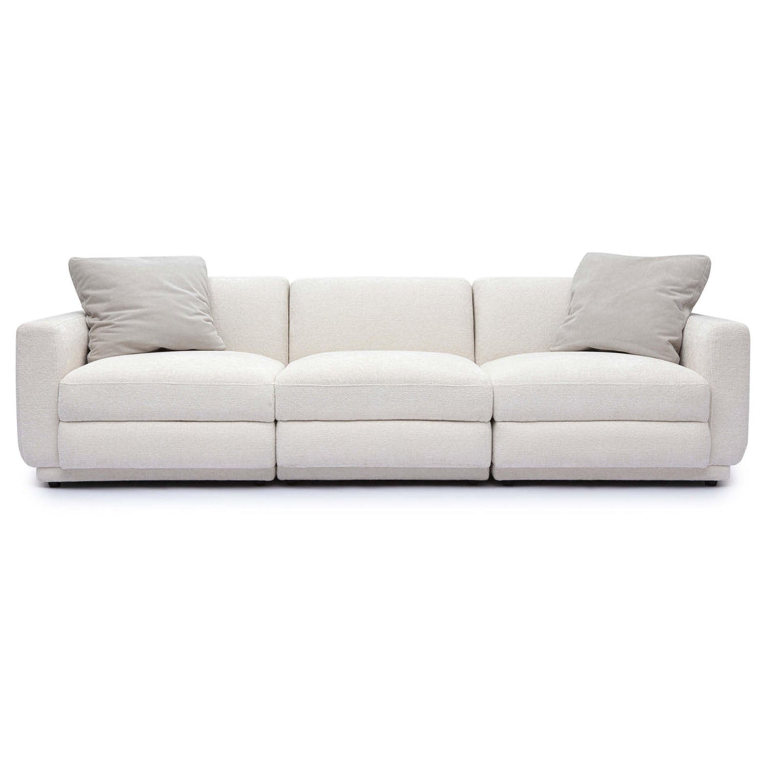 TOV Furniture Perry Cream Chenille Modular Sofa