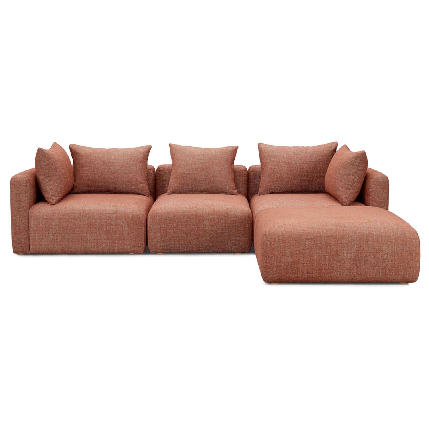 TOV Furniture Hangover 4-Piece Modular Sectional Sofa