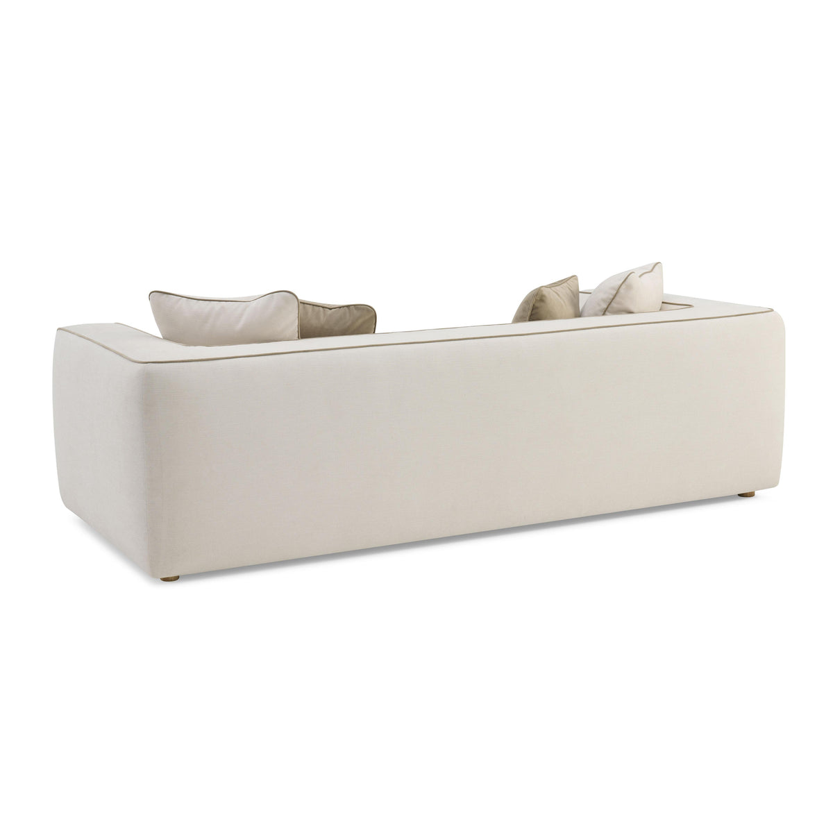 TOV Furniture Tristine Cream Linen Sofa