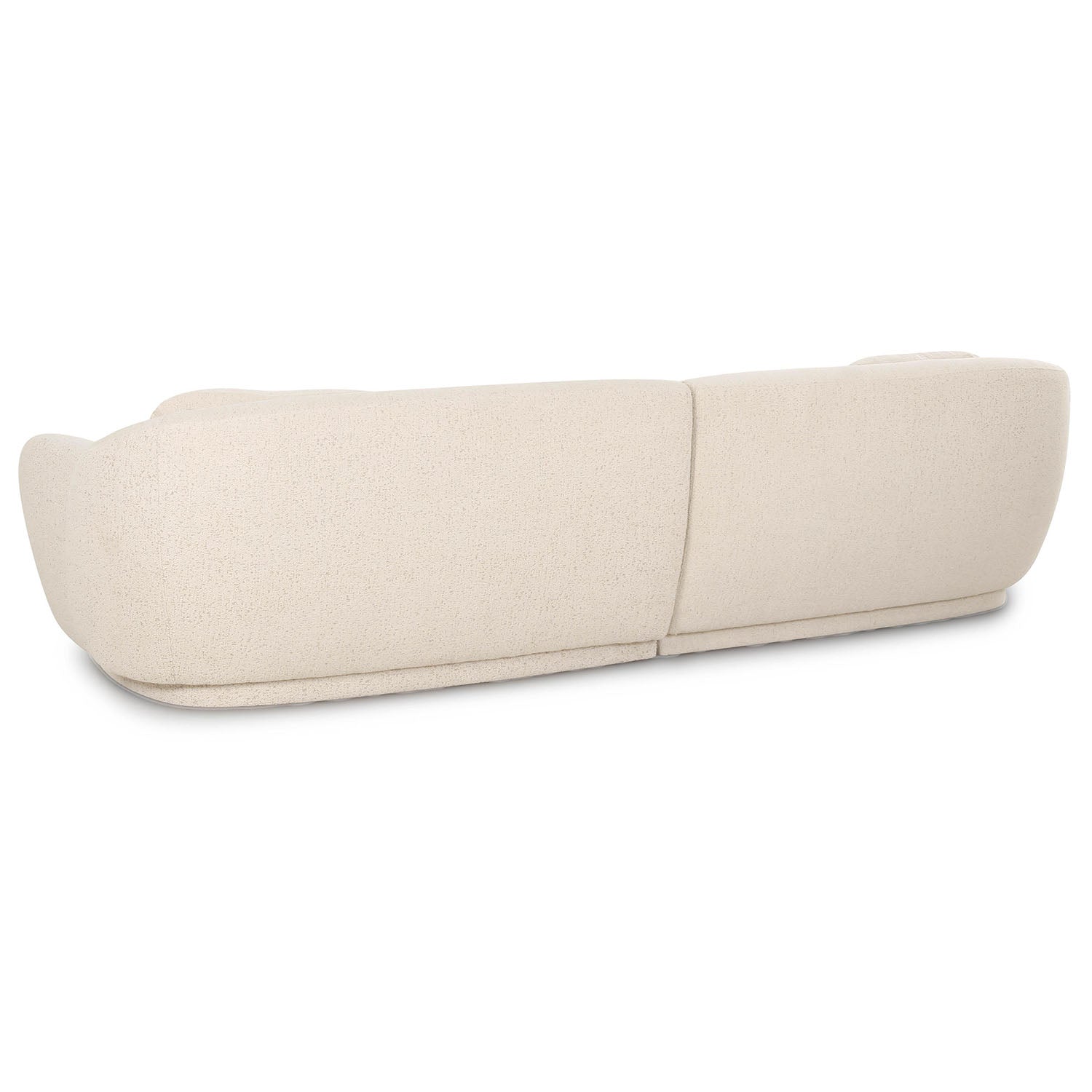 TOV Furniture Misty Cream Boucle Modular 4-Seater Sofa