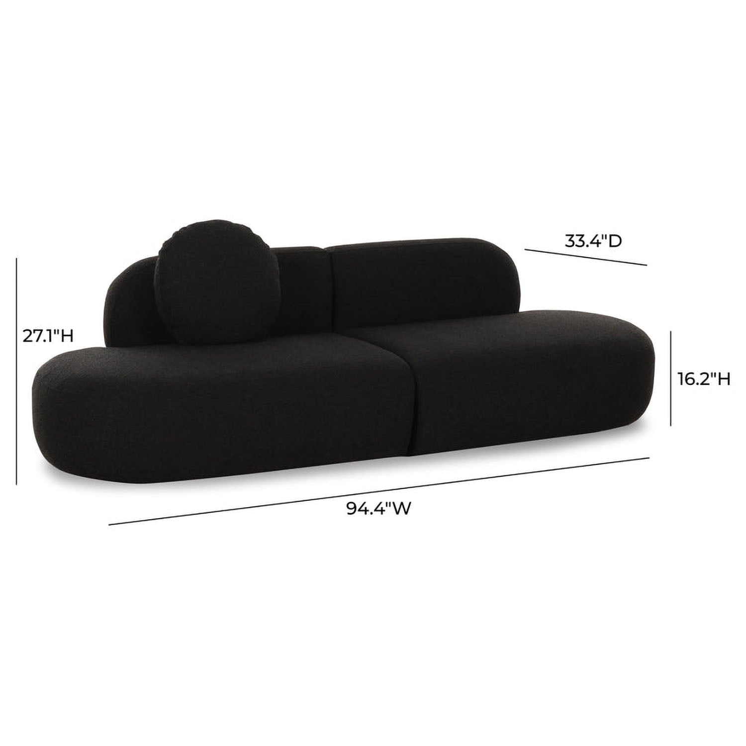 TOV Furniture Broohah Performance Boucle Sofa