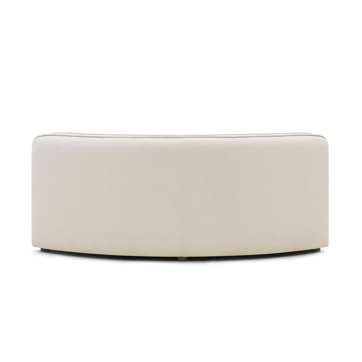 TOV Furniture Travie Sand Upcycled Performance Linen Wedge Corner Chair