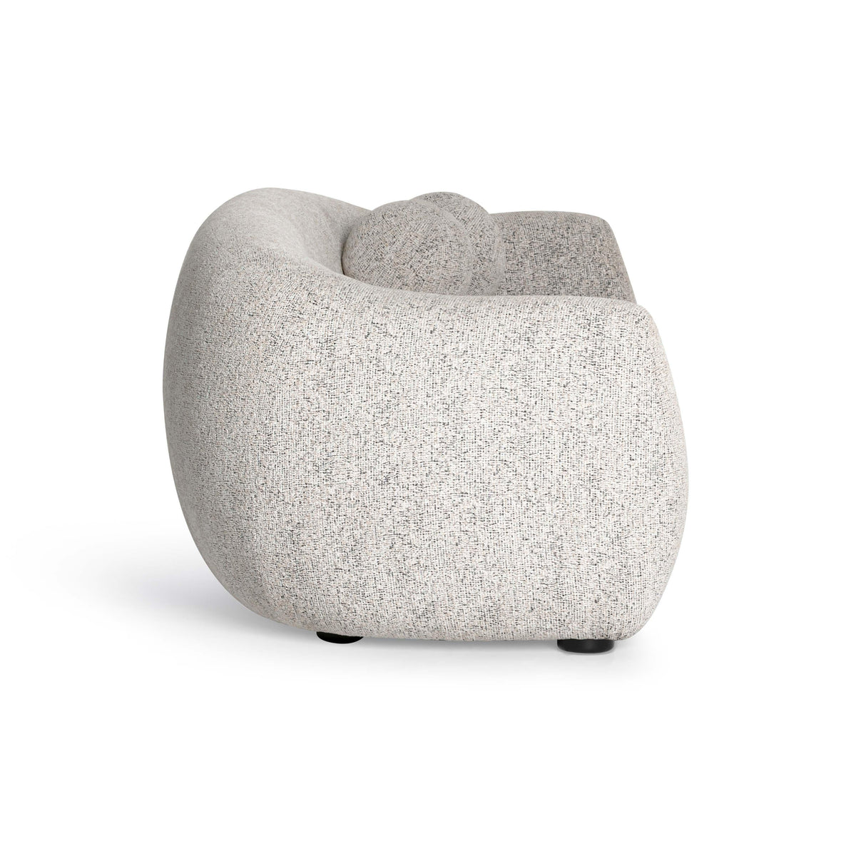 TOV Furniture Judy Black and White Woven Performance Sofa