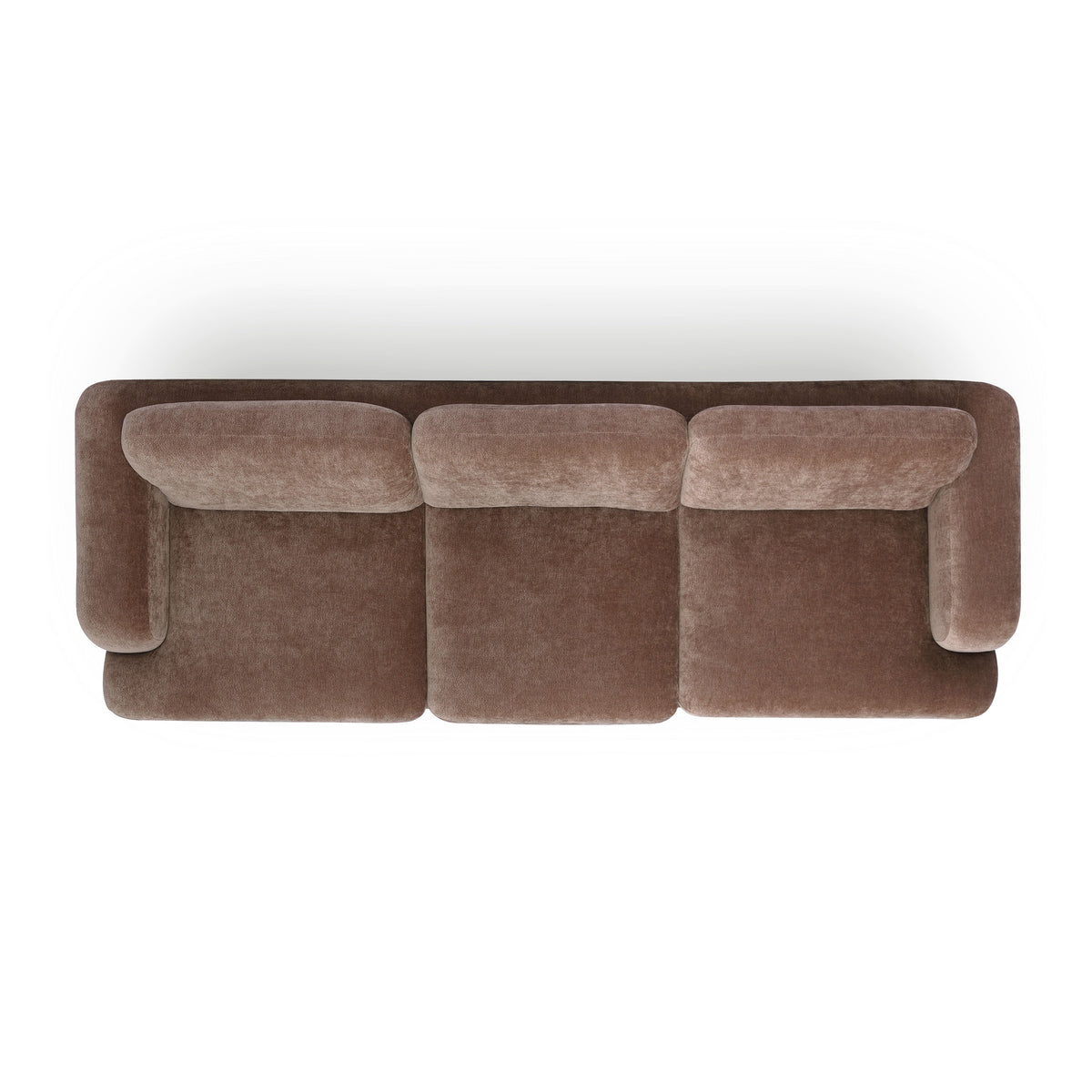 TOV Furniture Halsey Brown Textured Sofa