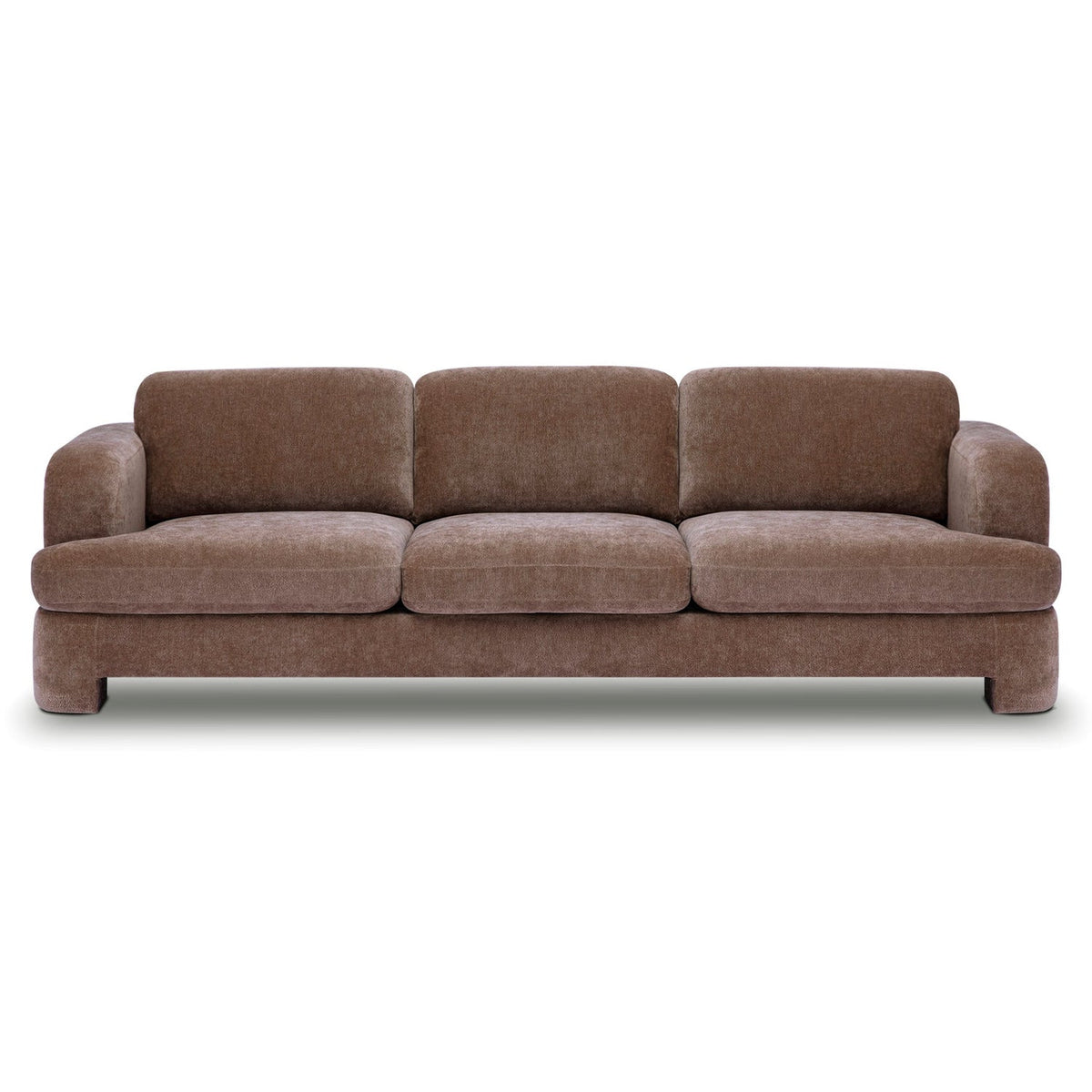 TOV Furniture Halsey Brown Textured Sofa