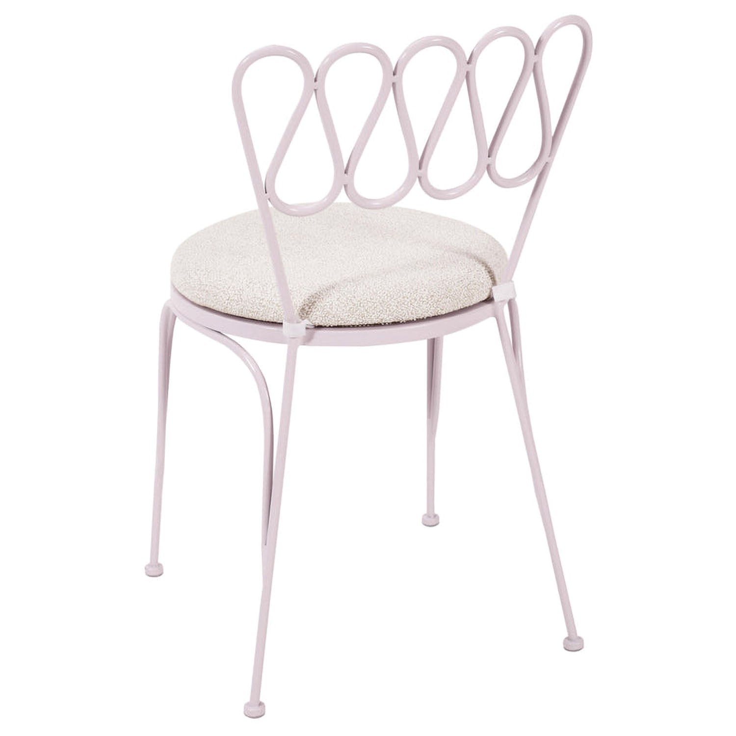 TOV Furniture Erica Wrought Iron Outdoor Chair