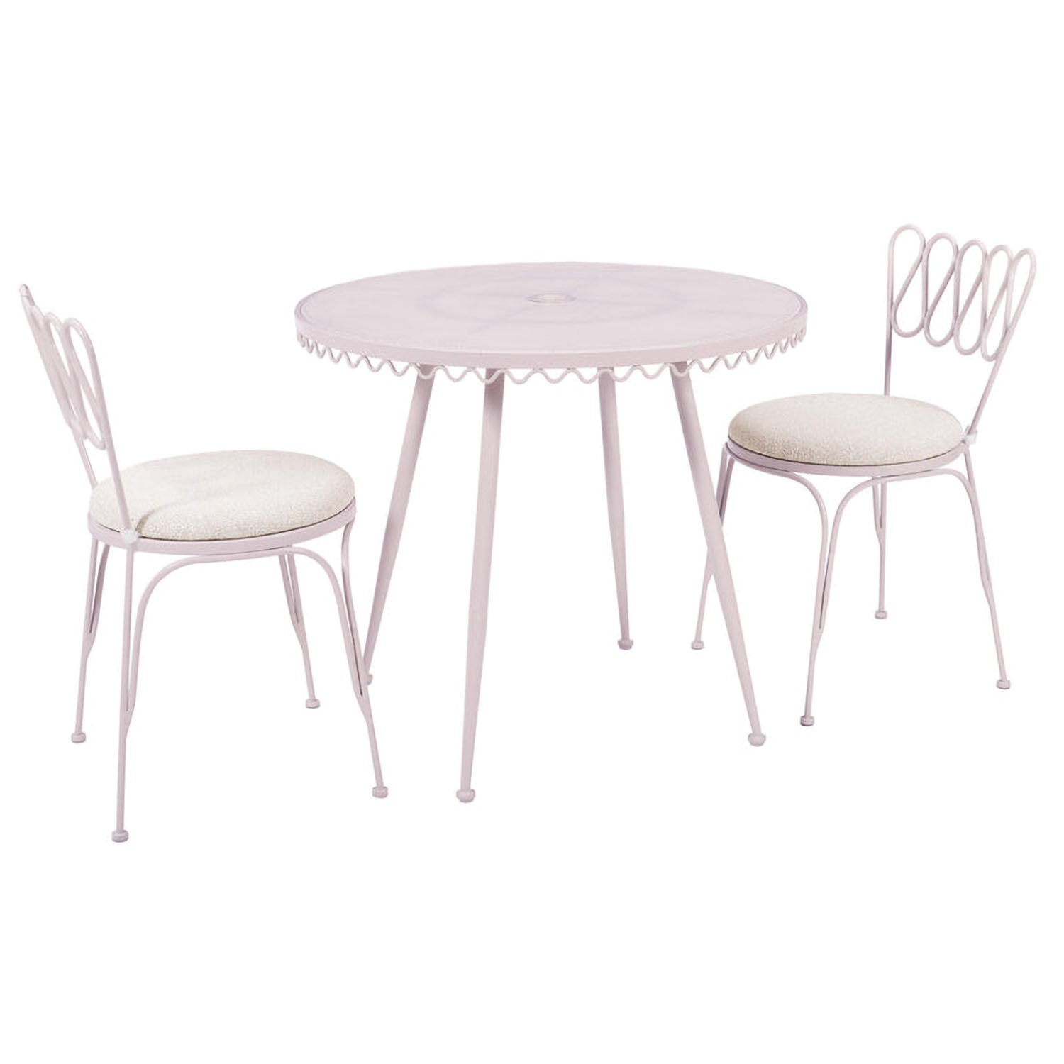 TOV Furniture Erica Wrought Iron Outdoor Chair