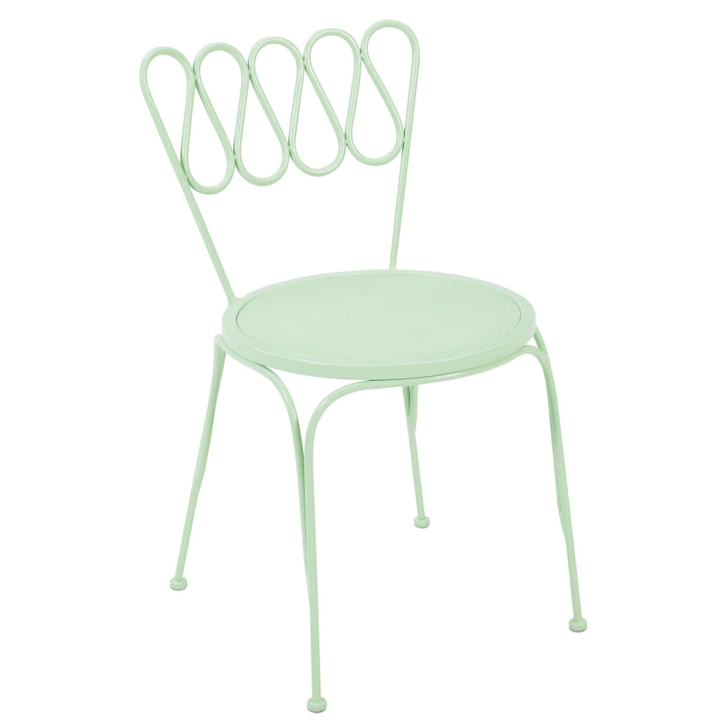 TOV Furniture Erica Wrought Iron Outdoor Chair