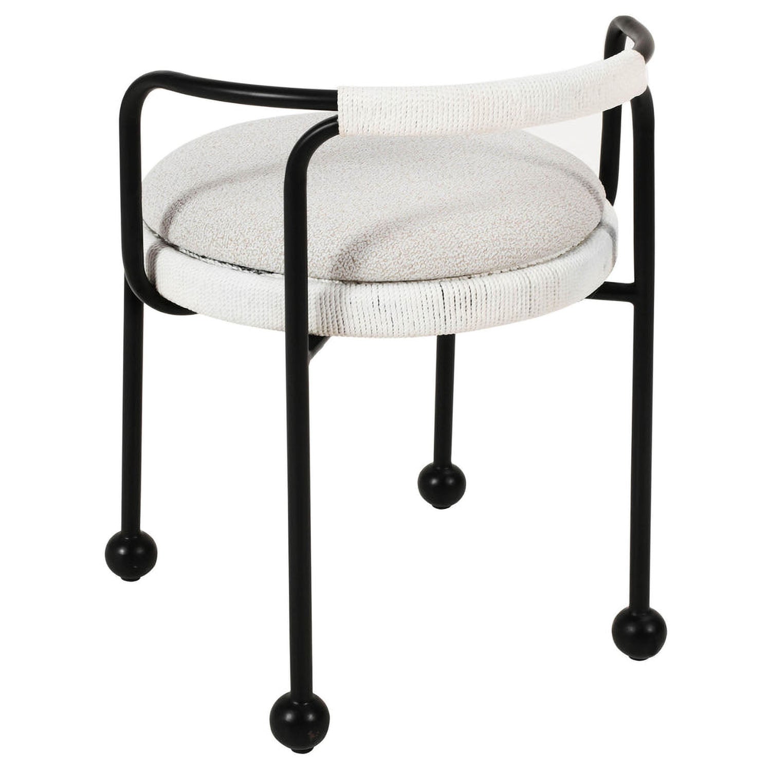 TOV Furniture Pansy Cream Outdoor Dining Chair