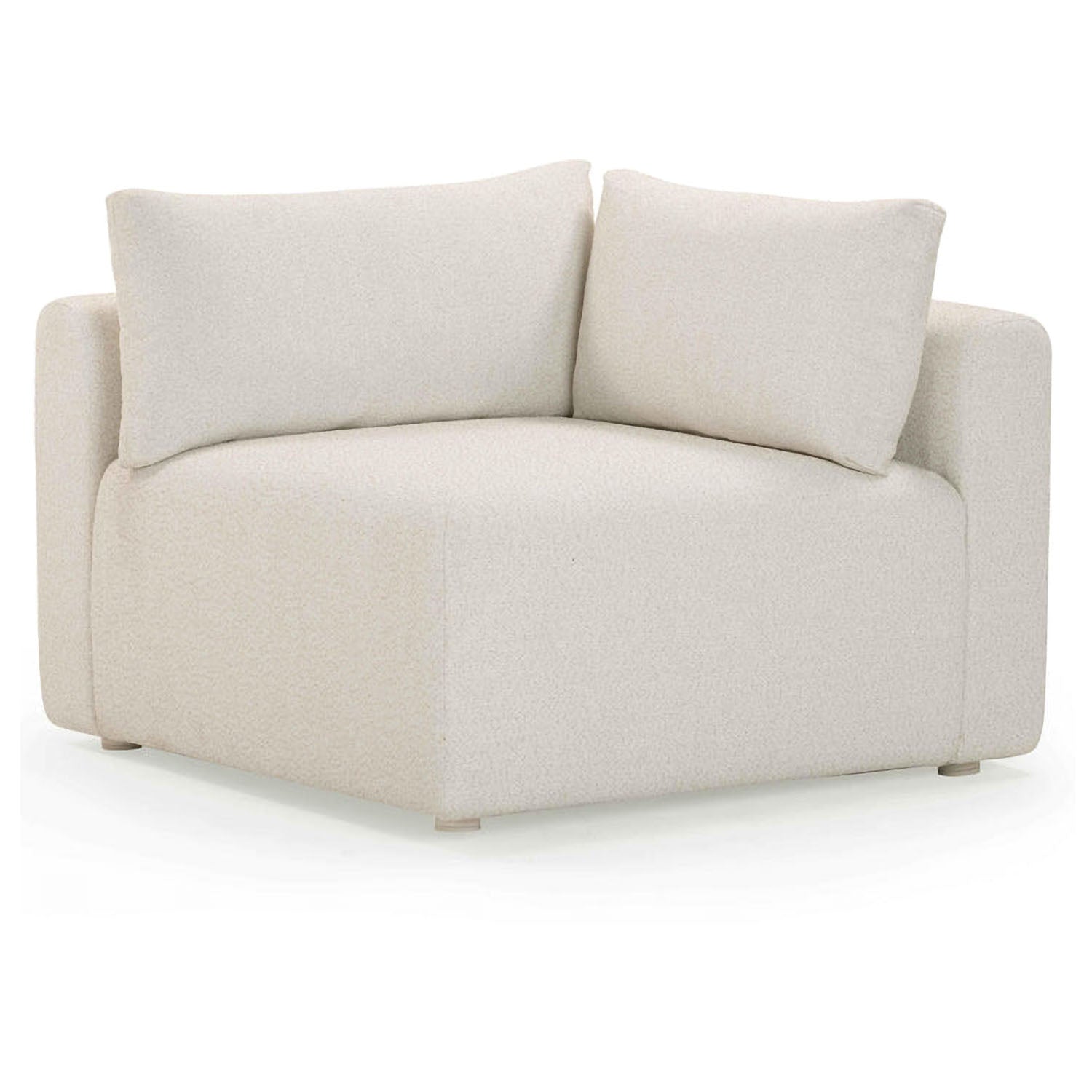 TOV Furniture Hangover Cream Modular Outdoor Corner Chair