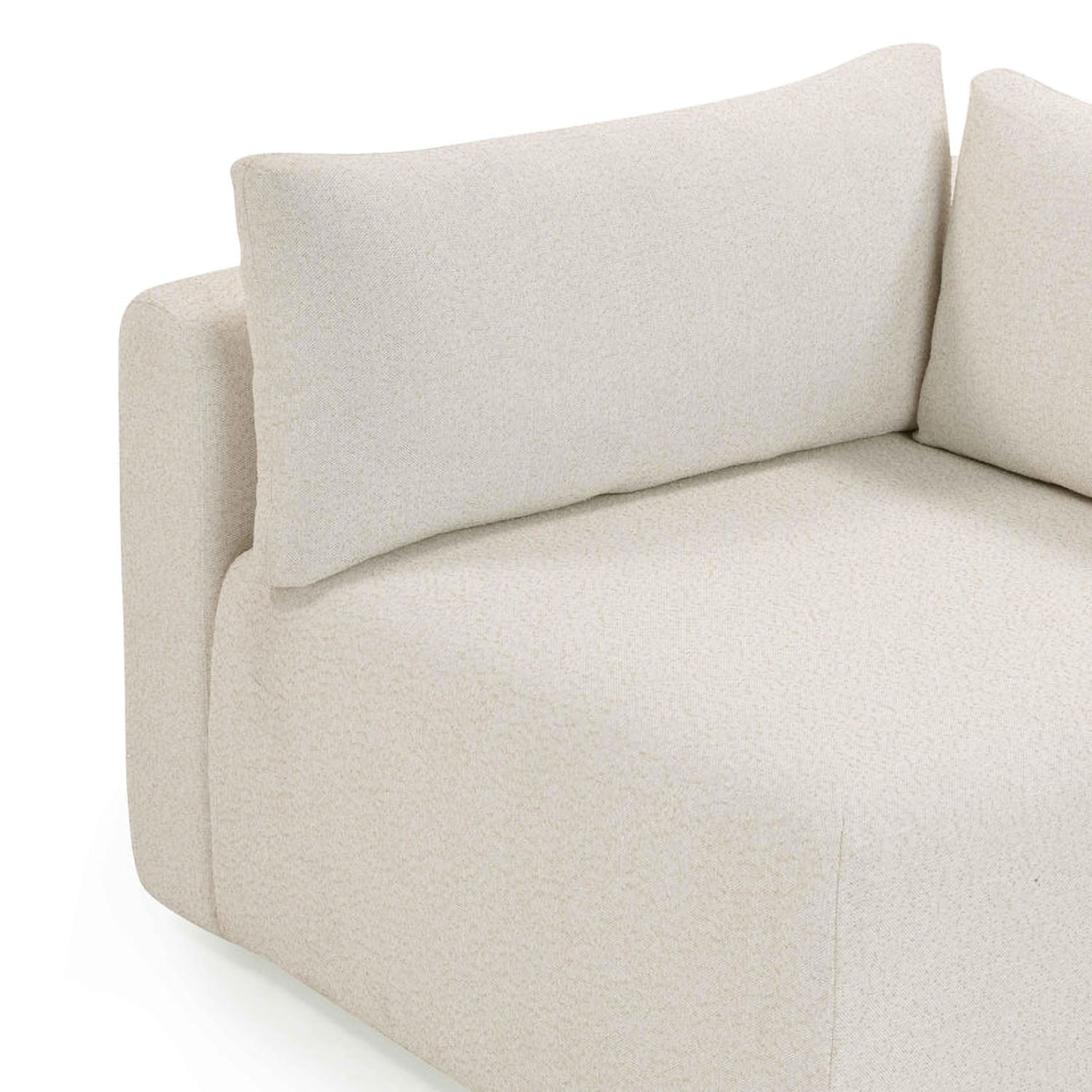 TOV Furniture Hangover Cream Modular Outdoor Corner Chair