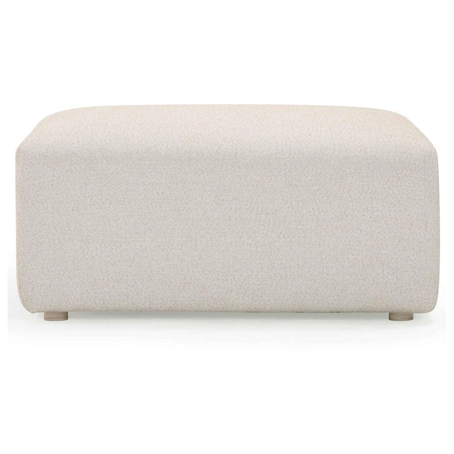 TOV Furniture Hangover Cream Outdoor Ottoman