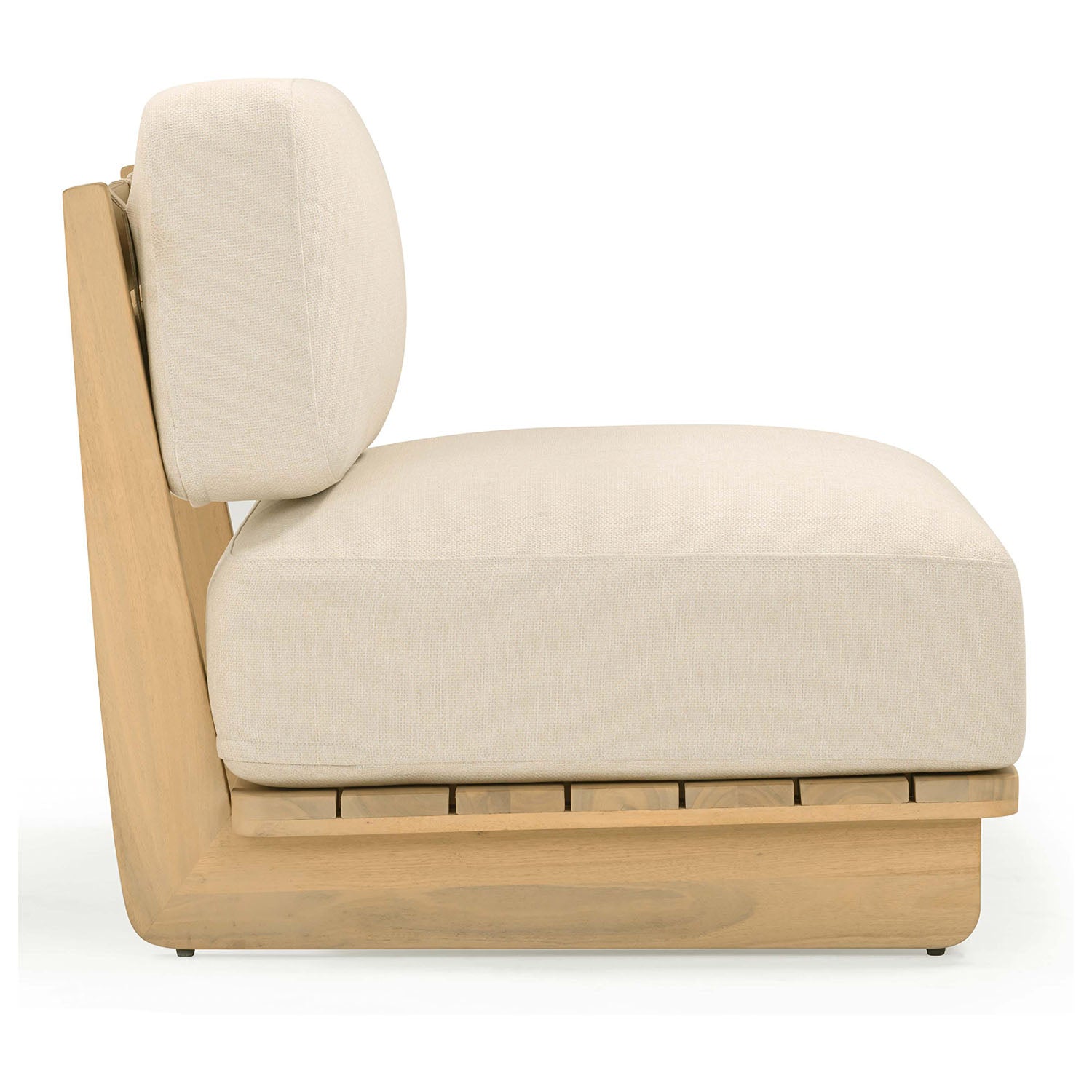 TOV Furniture Reavan Cream Outdoor Lounge Chair