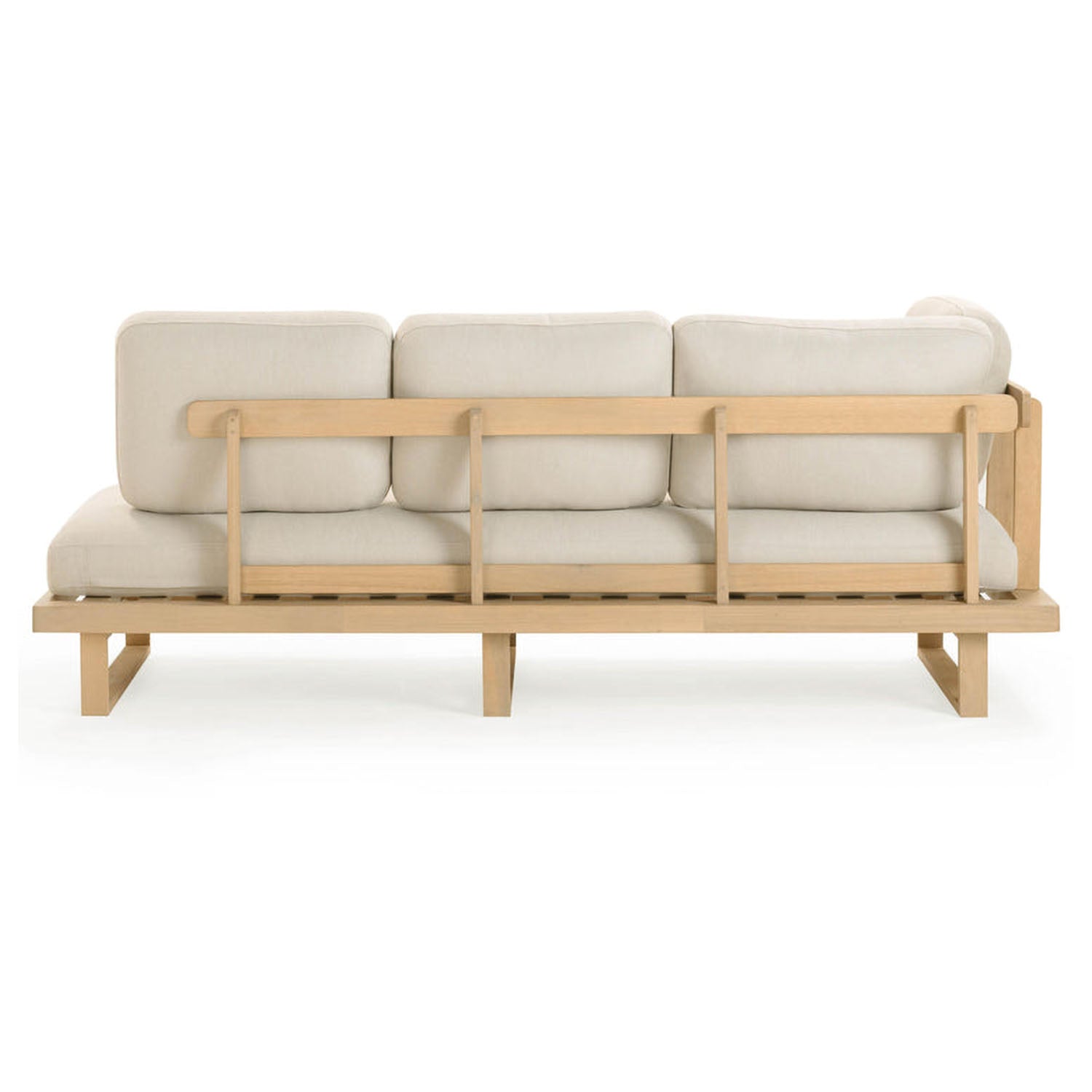 TOV Furniture Evan Cream Outdoor L-Sectional Sofa