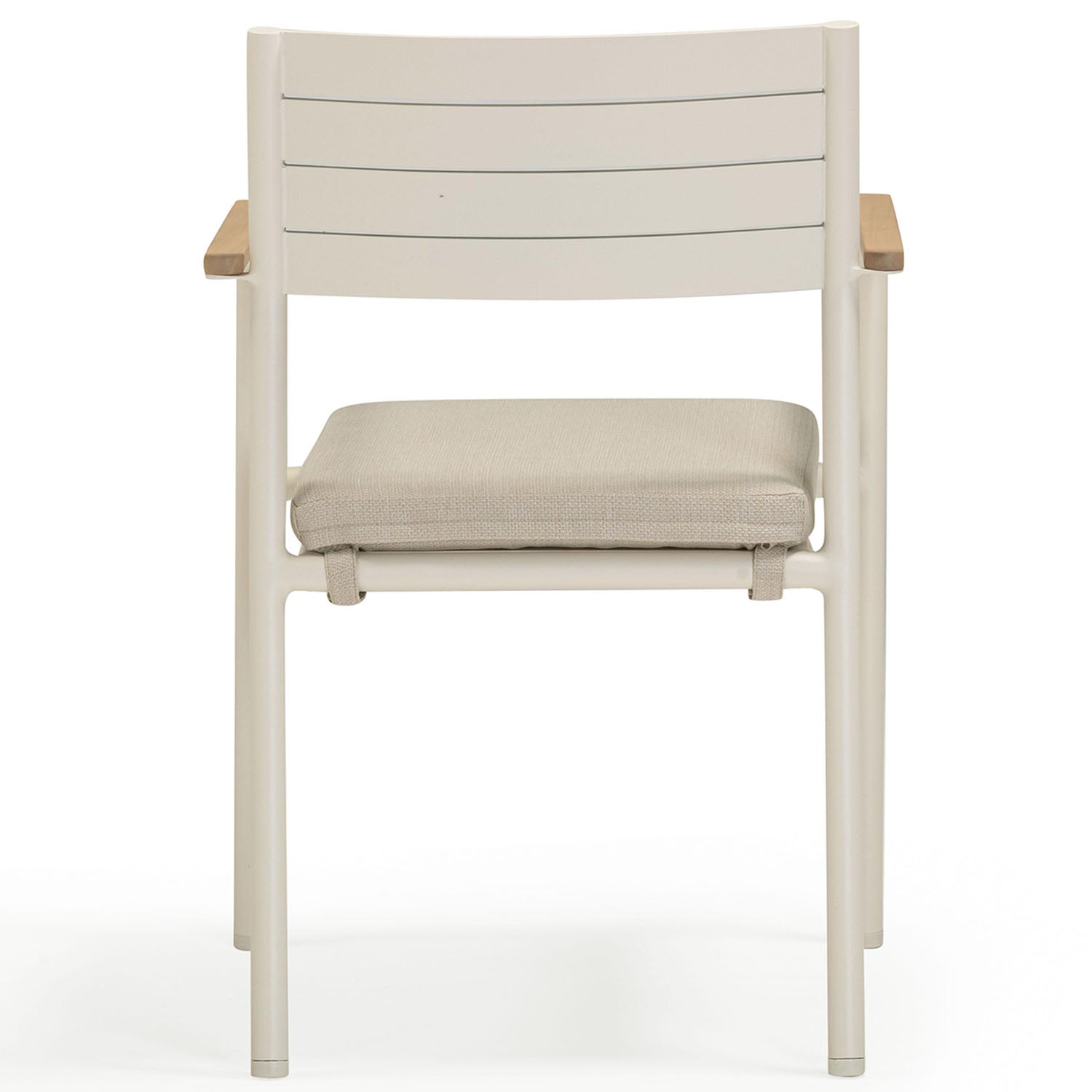 TOV Furniture Sardinia Cream Outdoor Dining Chair Set of 2