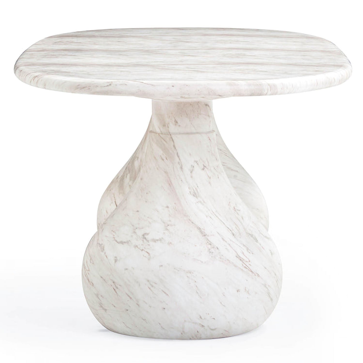 TOV Furniture Smooch Indoor/Outdoor Oval Dining Table