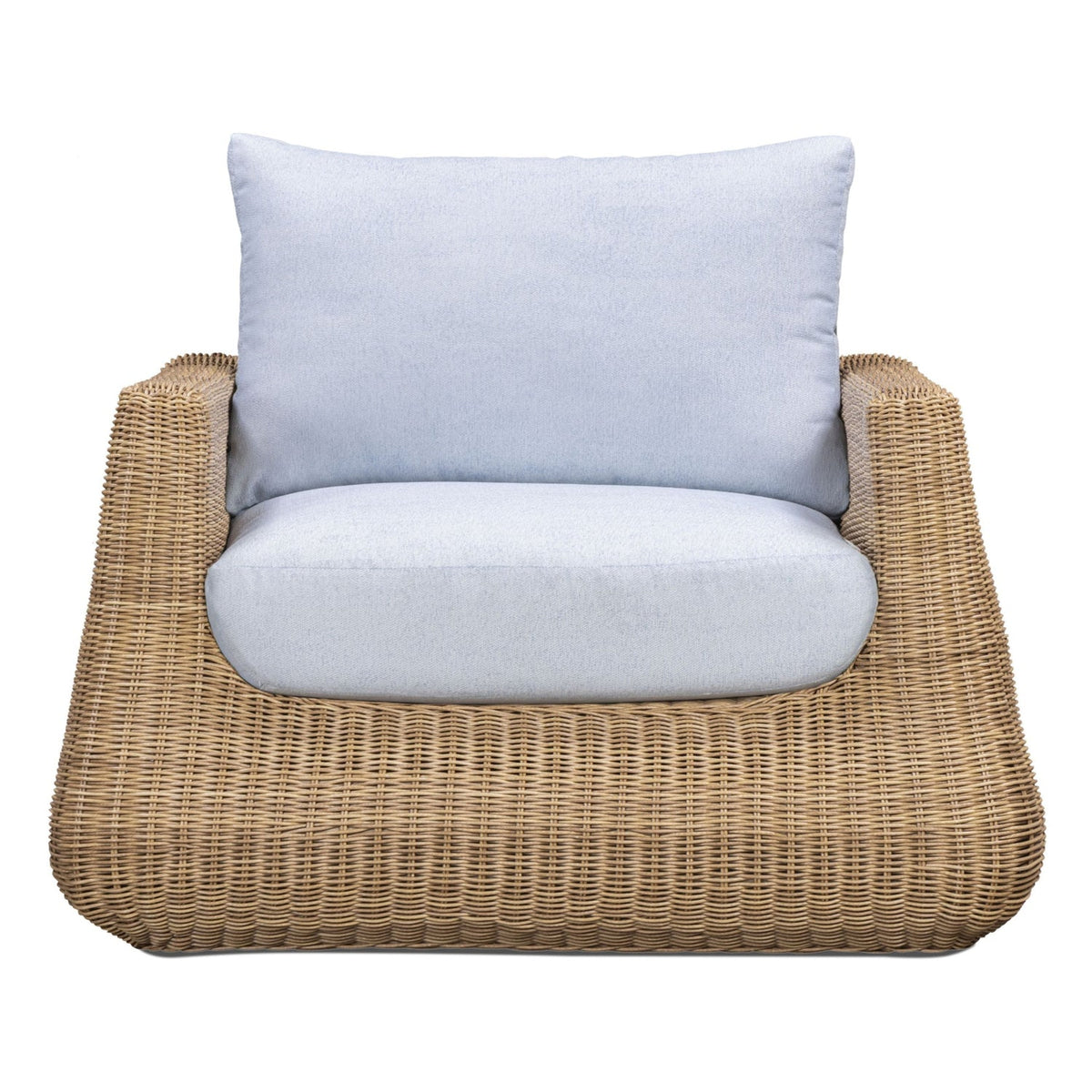 TOV Furniture Dana Blue Outdoor Accent Chair