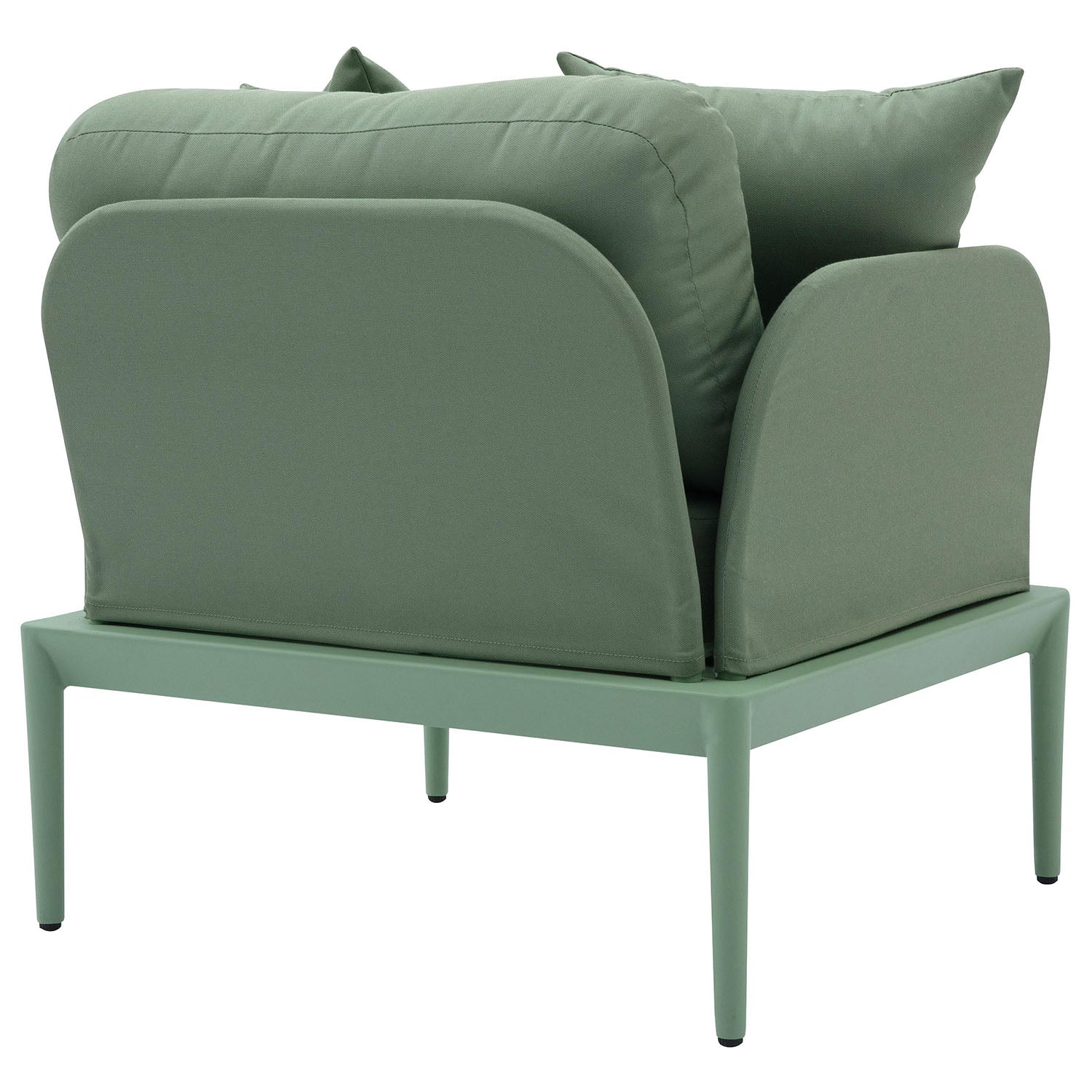 TOV Furniture Kapri Moss Green Outdoor Armchair