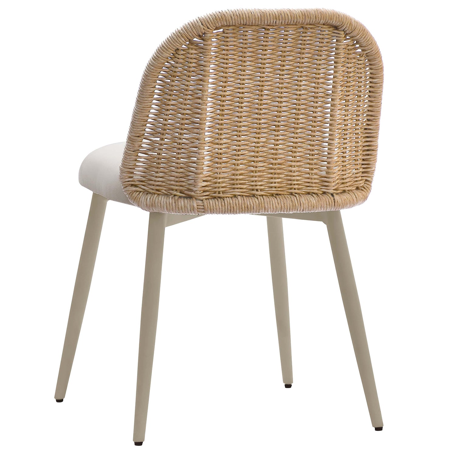 TOV Furniture Alexa Rattan Dining Chair - Thumbnail 4
