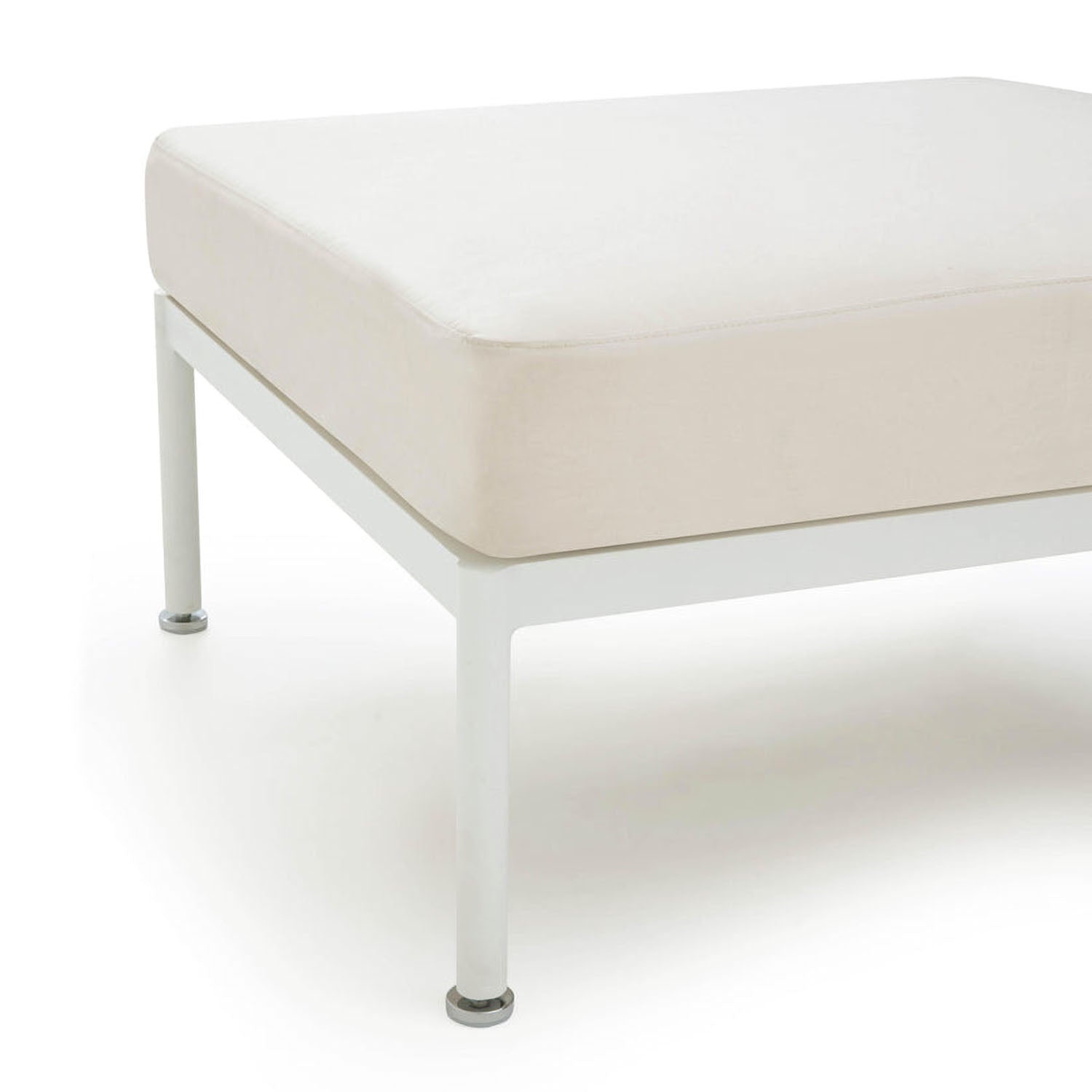 TOV Furniture Dunes Cream Outdoor Ottoman