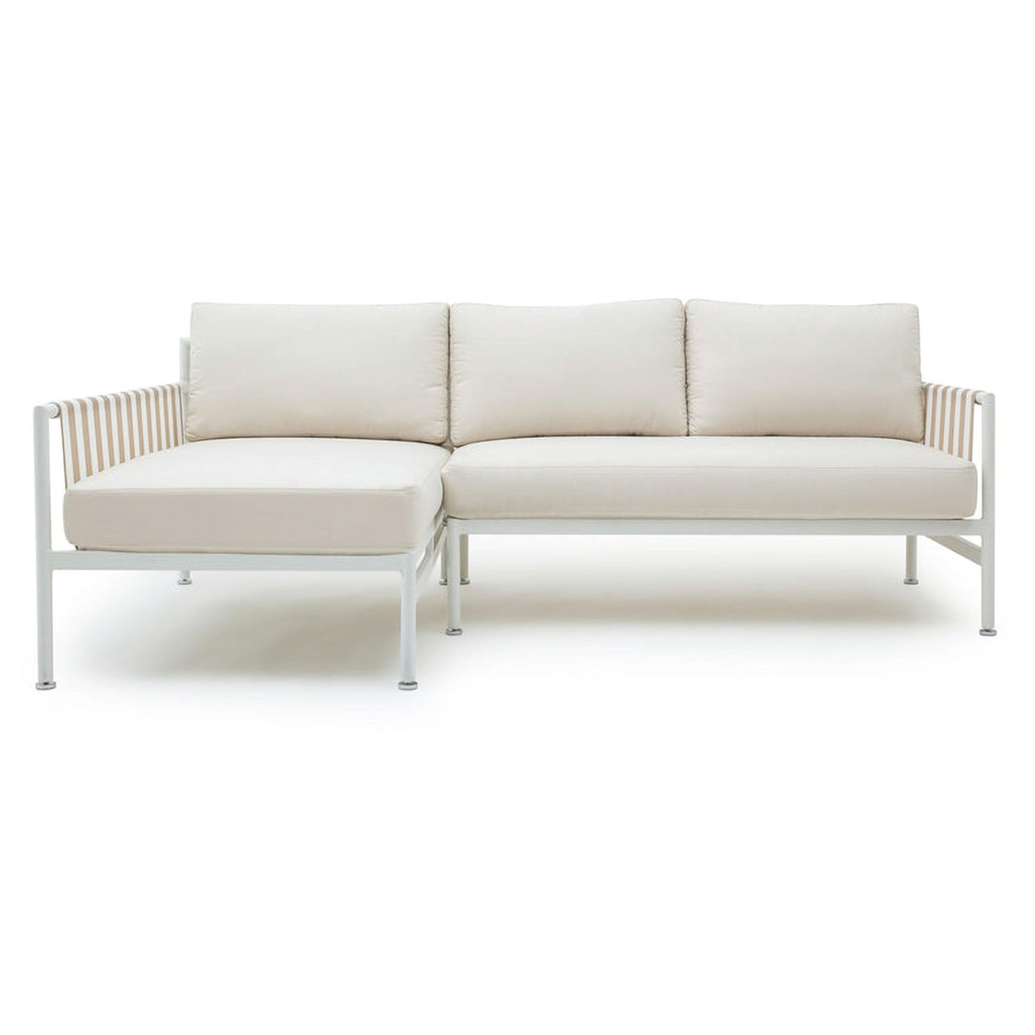 TOV Furniture Dunes Cream Outdoor Sectional Sofa