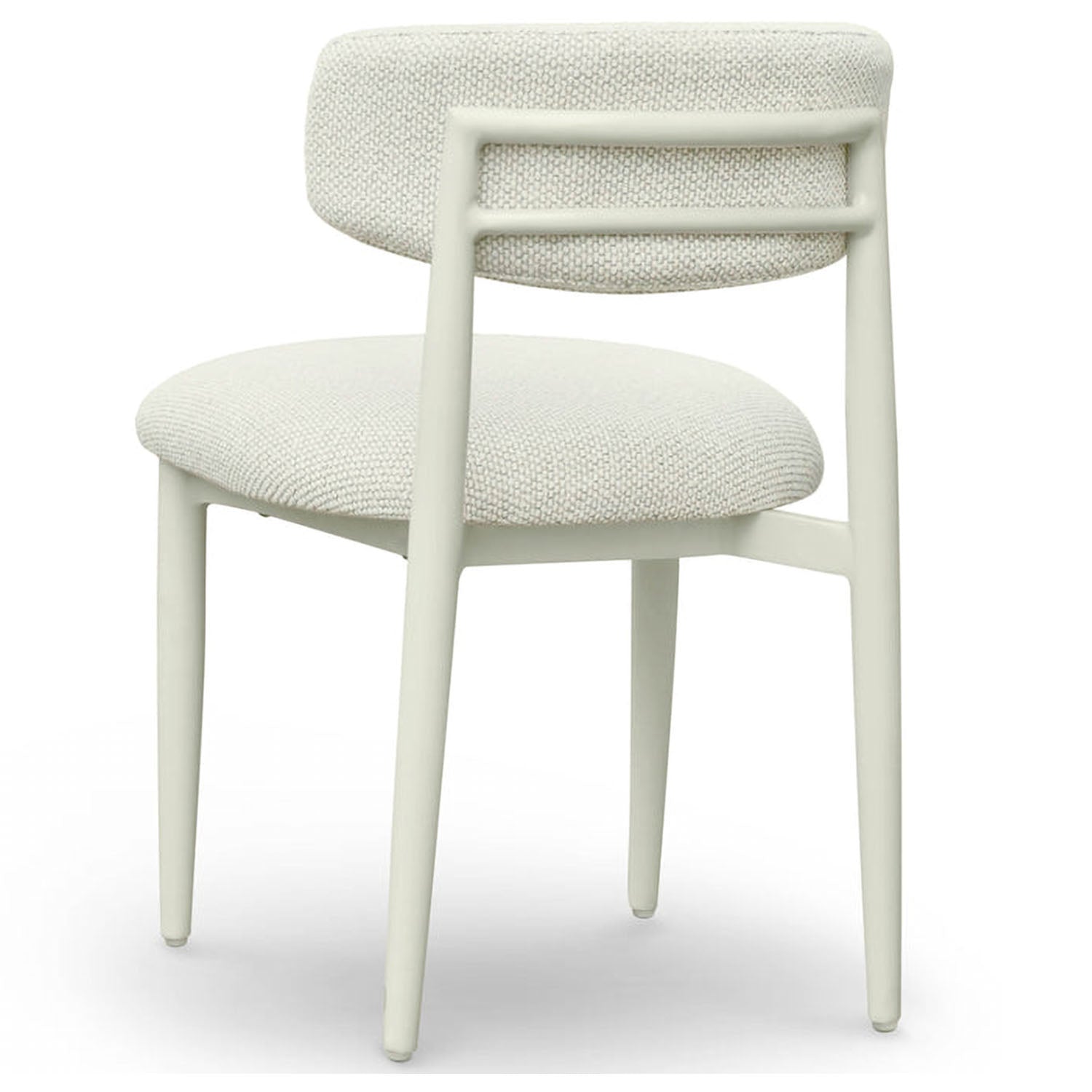 TOV Furniture Annika Black Textured Outdoor Dining Side Chair