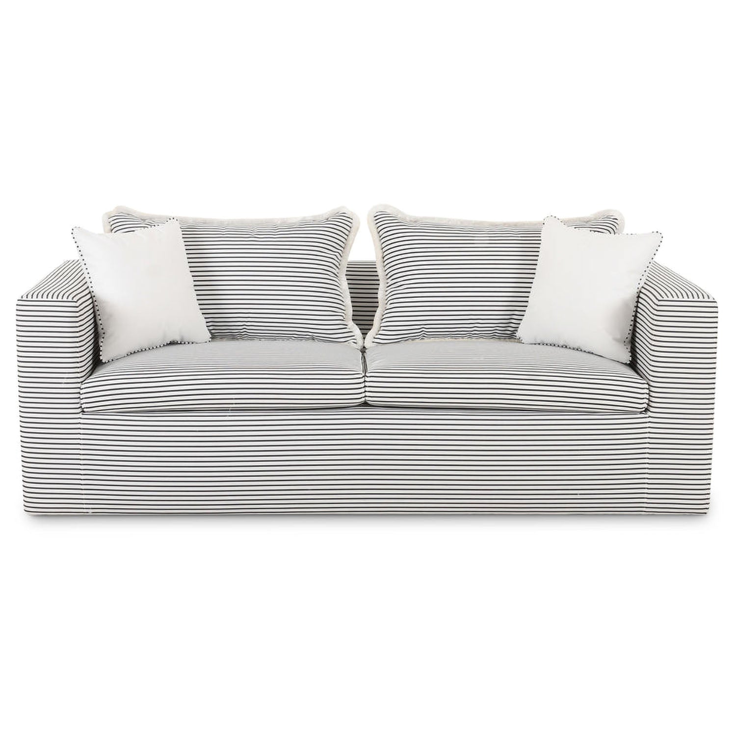 TOV Furniture Salty Striped Indoor/Outdoor Sofa
