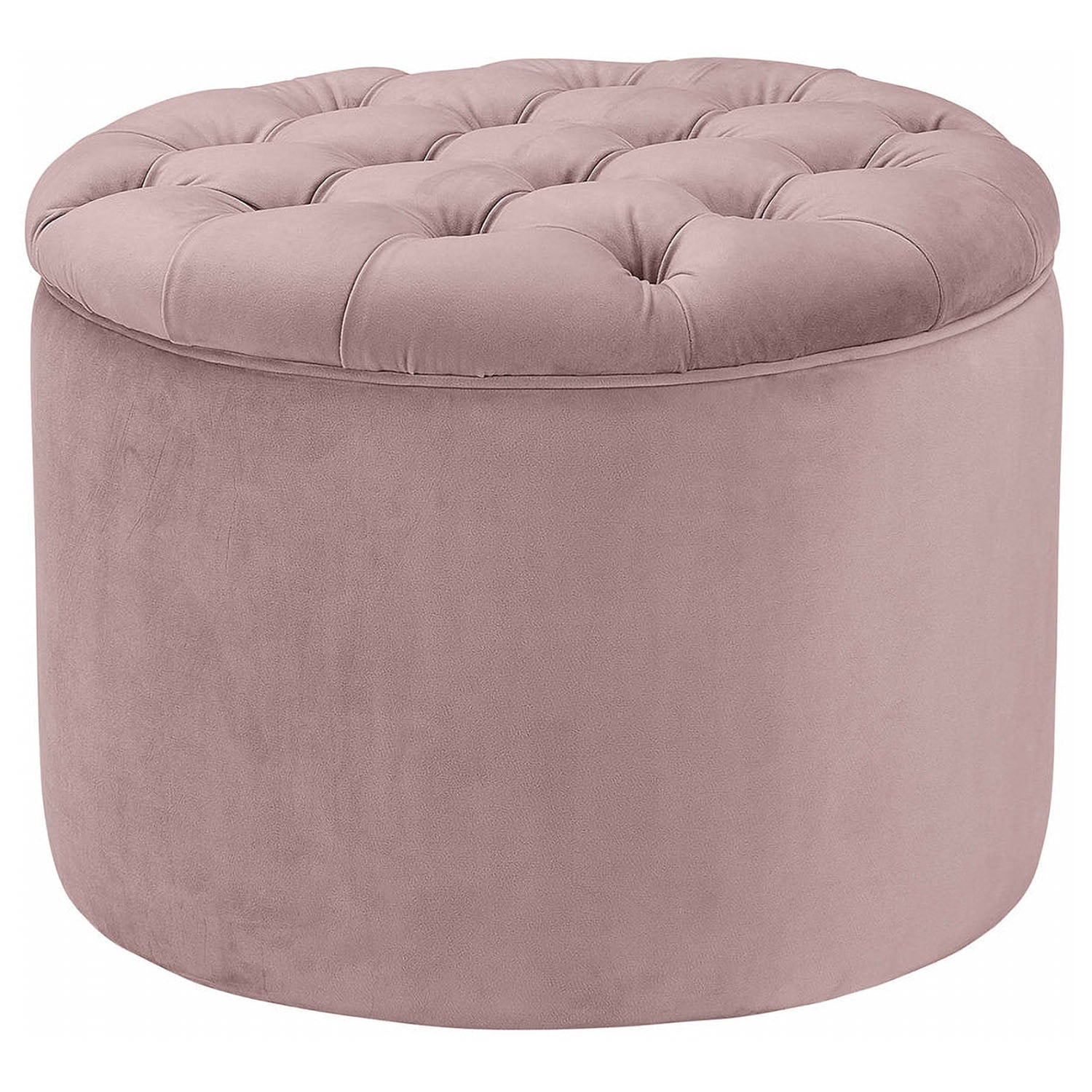 TOV Furniture Queen Velvet Storage Ottoman