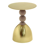 TOV Furniture Daleyza Gold Side Table