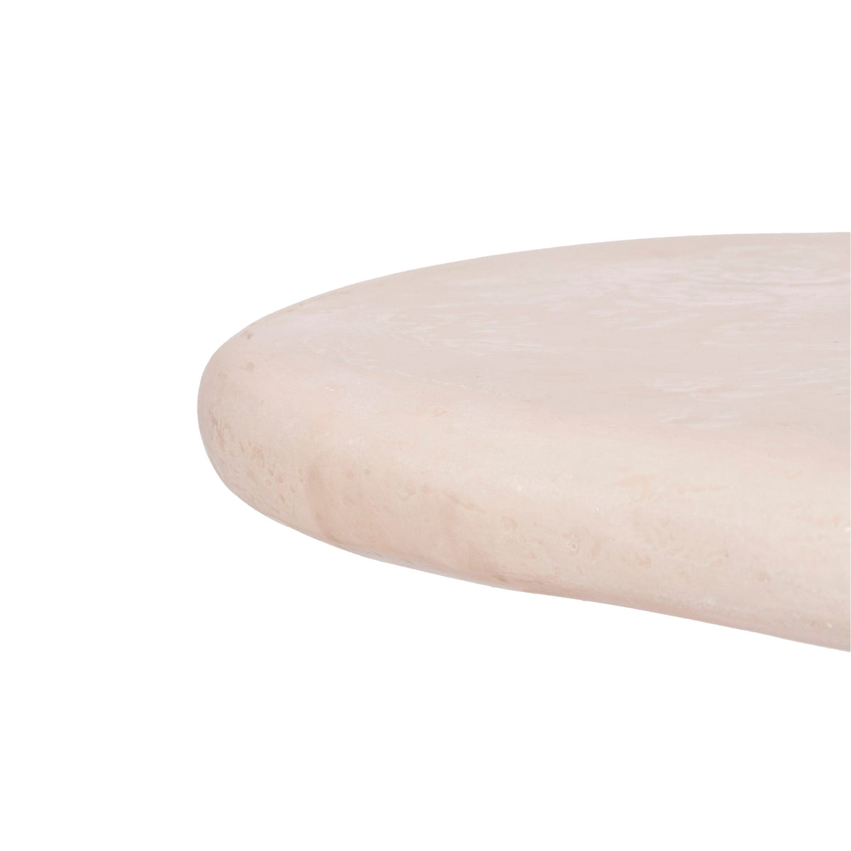TOV Furniture Athen Nude Faux Stone 57in Coffee Table
