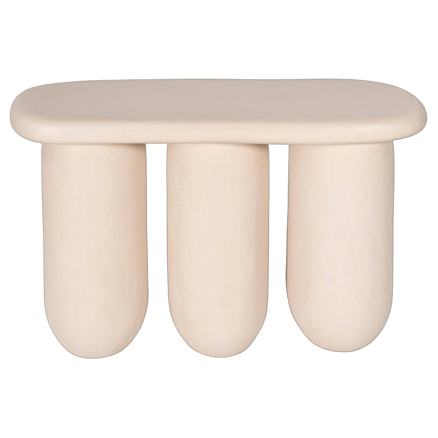 TOV Furniture Rahul Cream Console Table