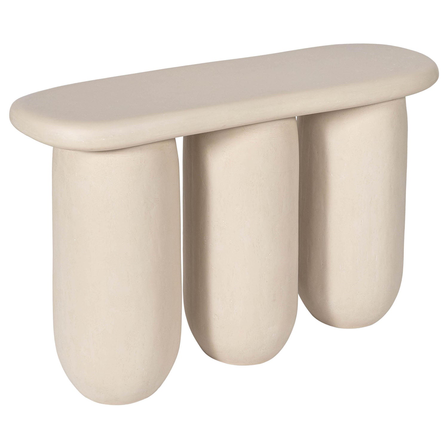 TOV Furniture Rahul Cream Console Table